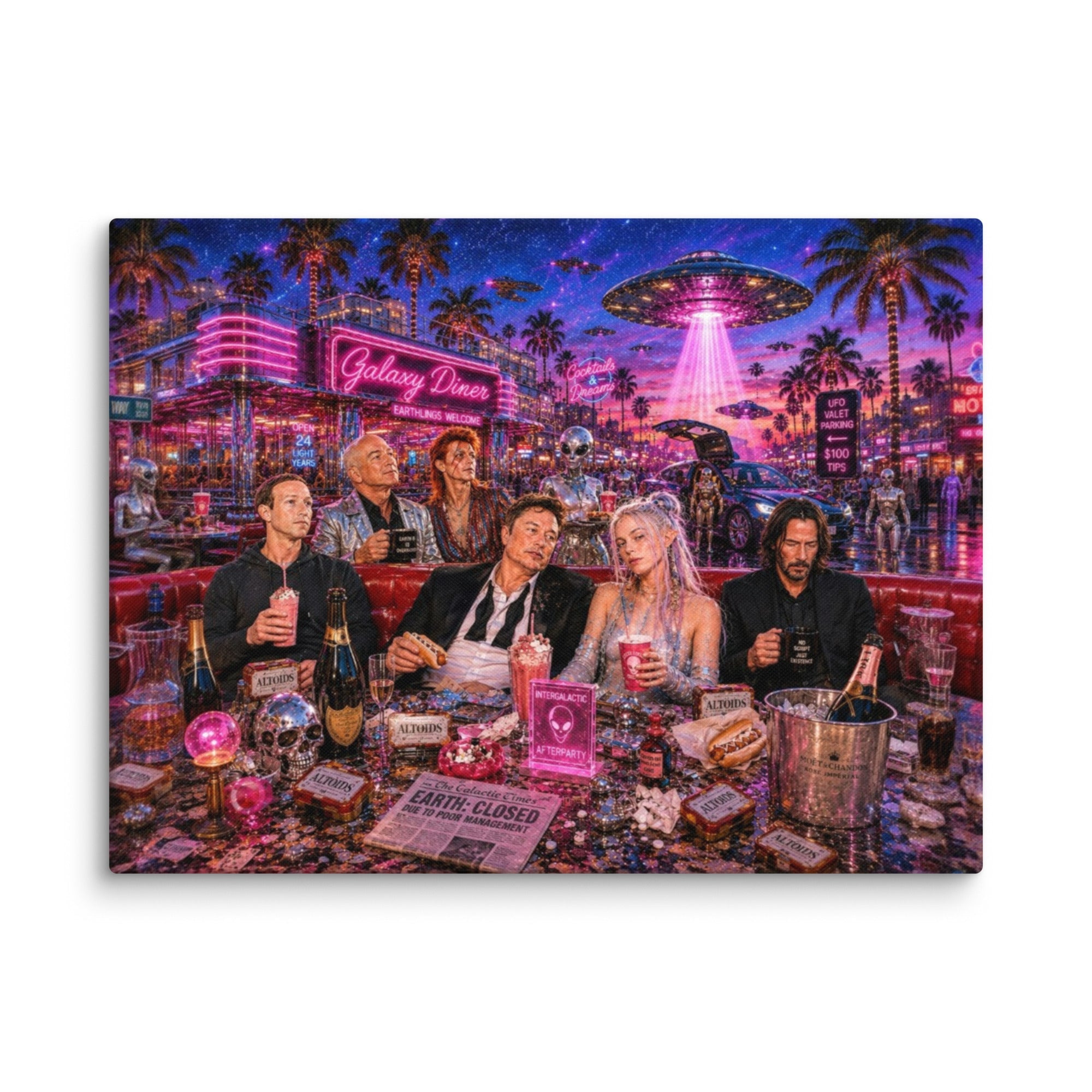 00. Elon Musk’s Alien Dinner - AETHERION GALLERY