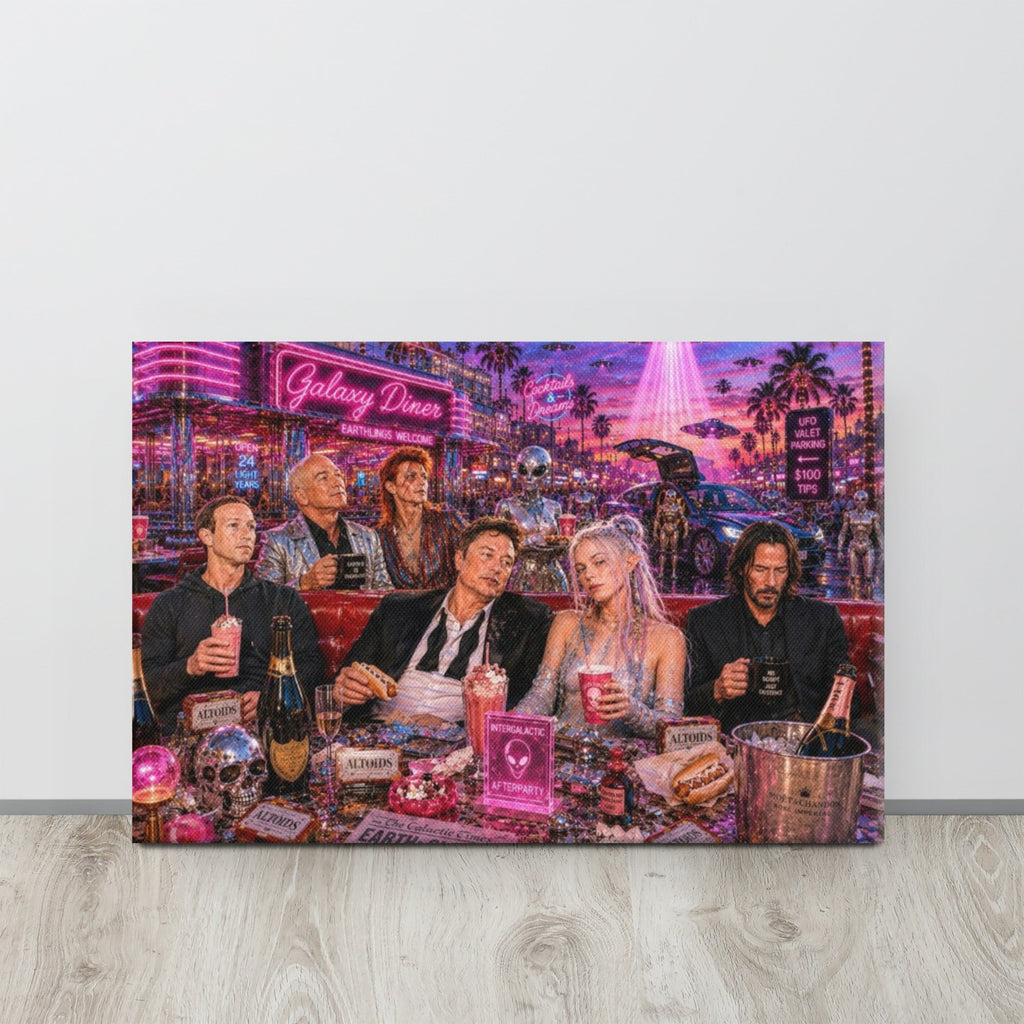 00. Elon Musk’s Alien Dinner - AETHERION GALLERY