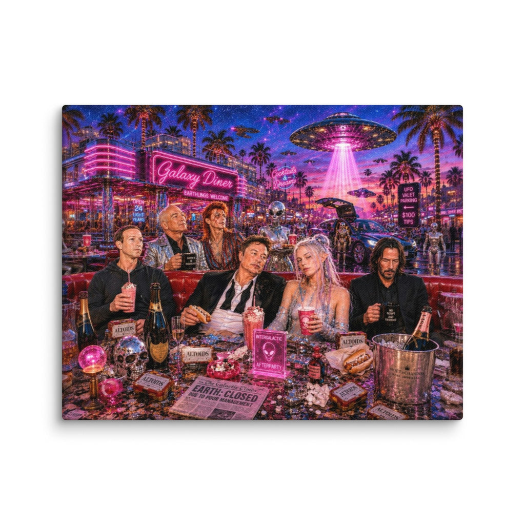 00. Elon Musk’s Alien Dinner - AETHERION GALLERY