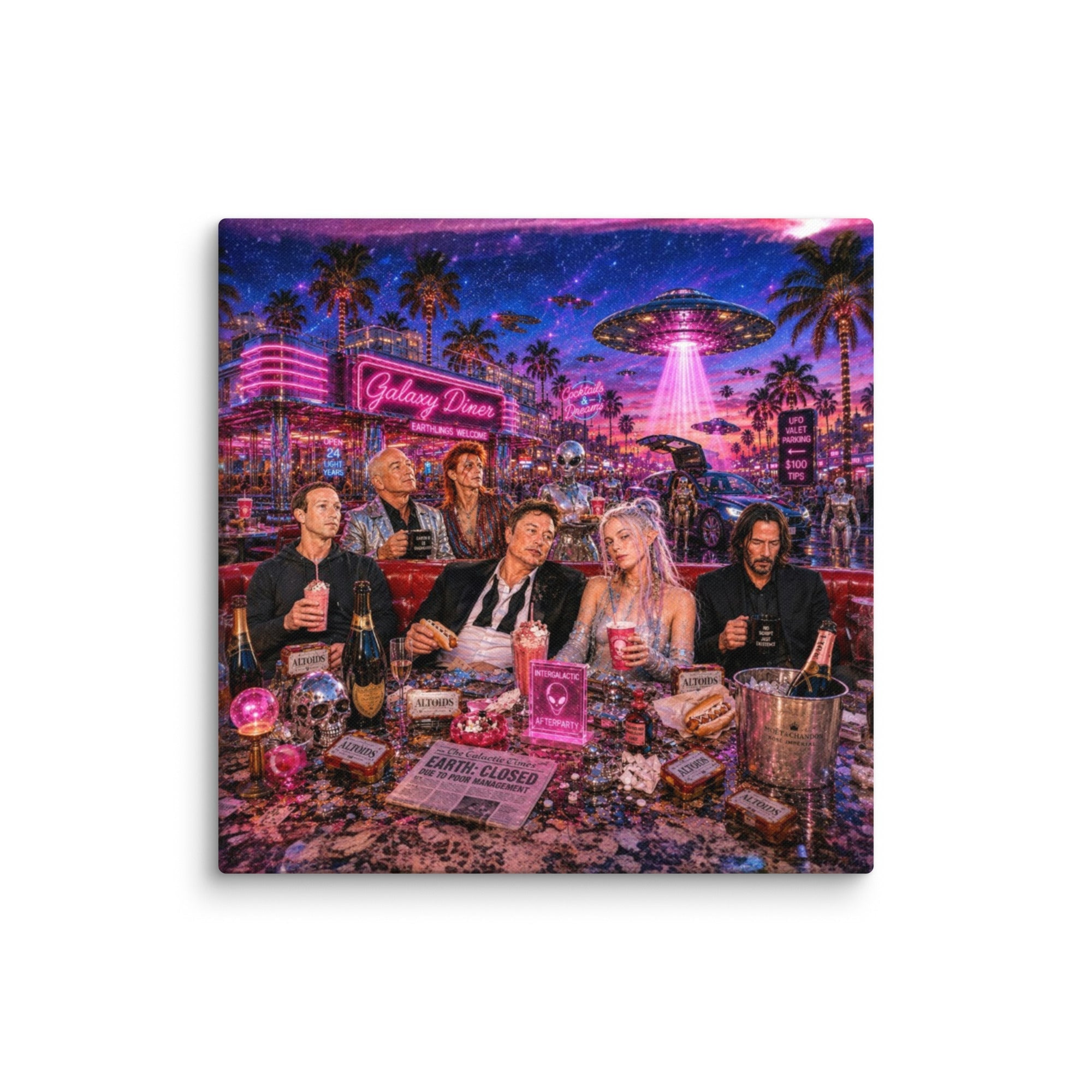 00. Elon Musk’s Alien Dinner - AETHERION GALLERY