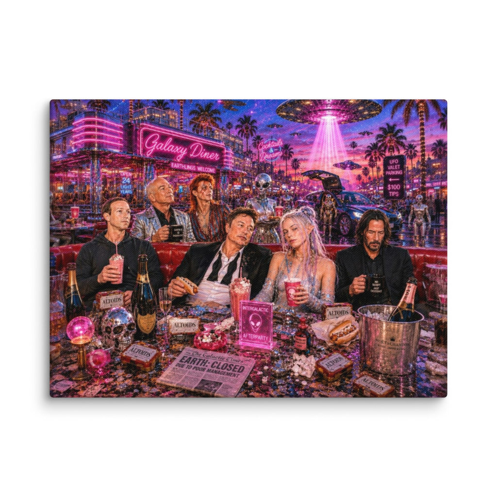 00. Elon Musk’s Alien Dinner - AETHERION GALLERY