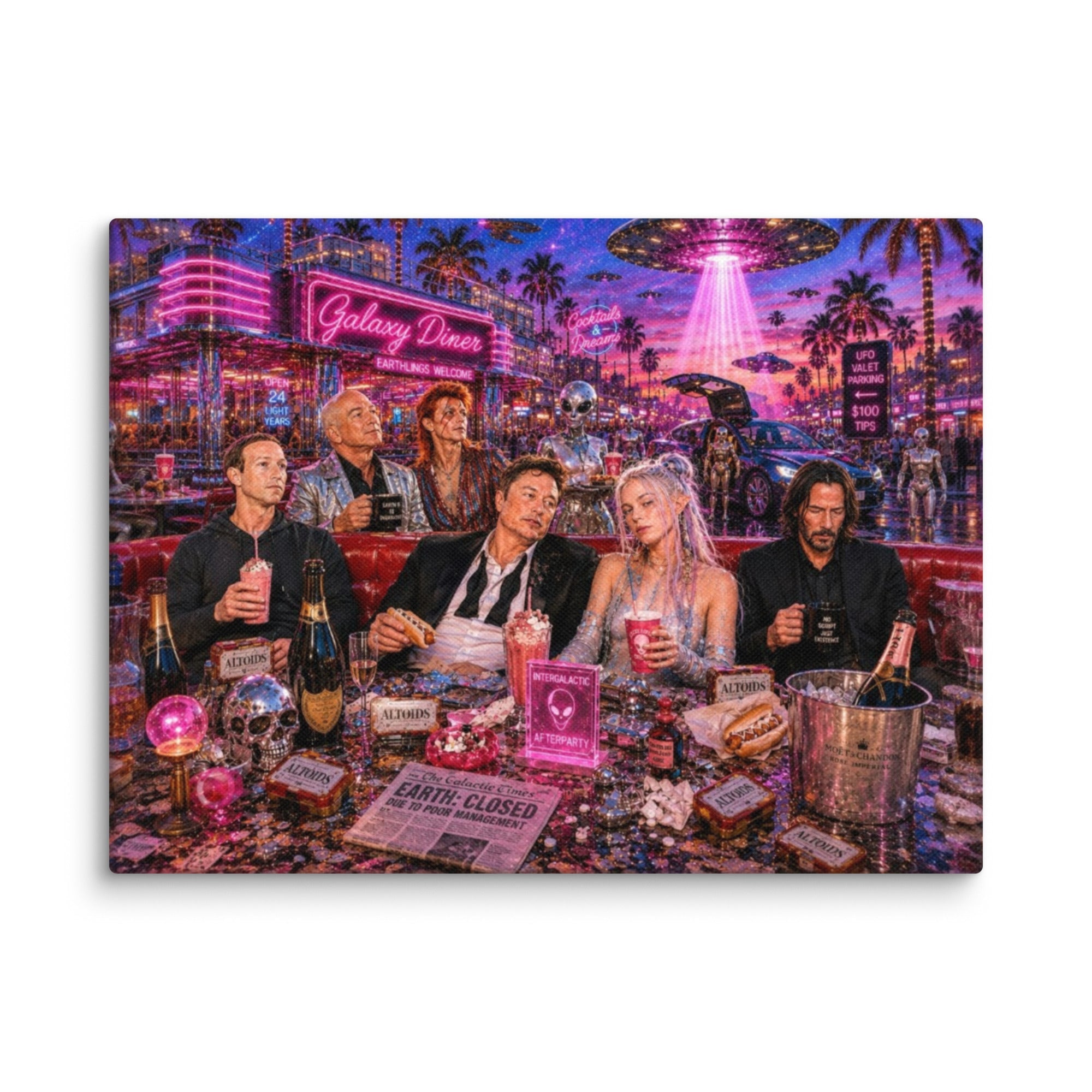 00. Elon Musk’s Alien Dinner - AETHERION GALLERY