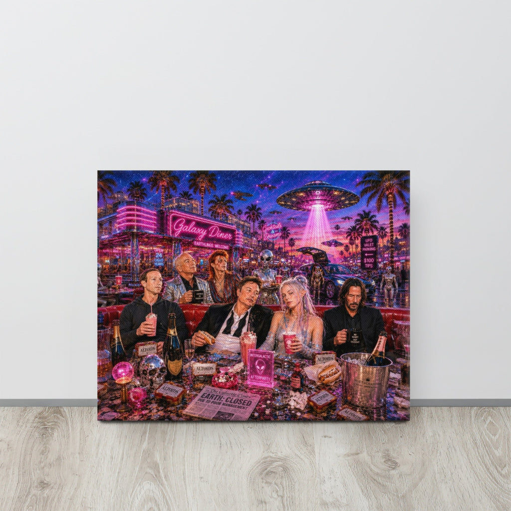 00. Elon Musk’s Alien Dinner - AETHERION GALLERY