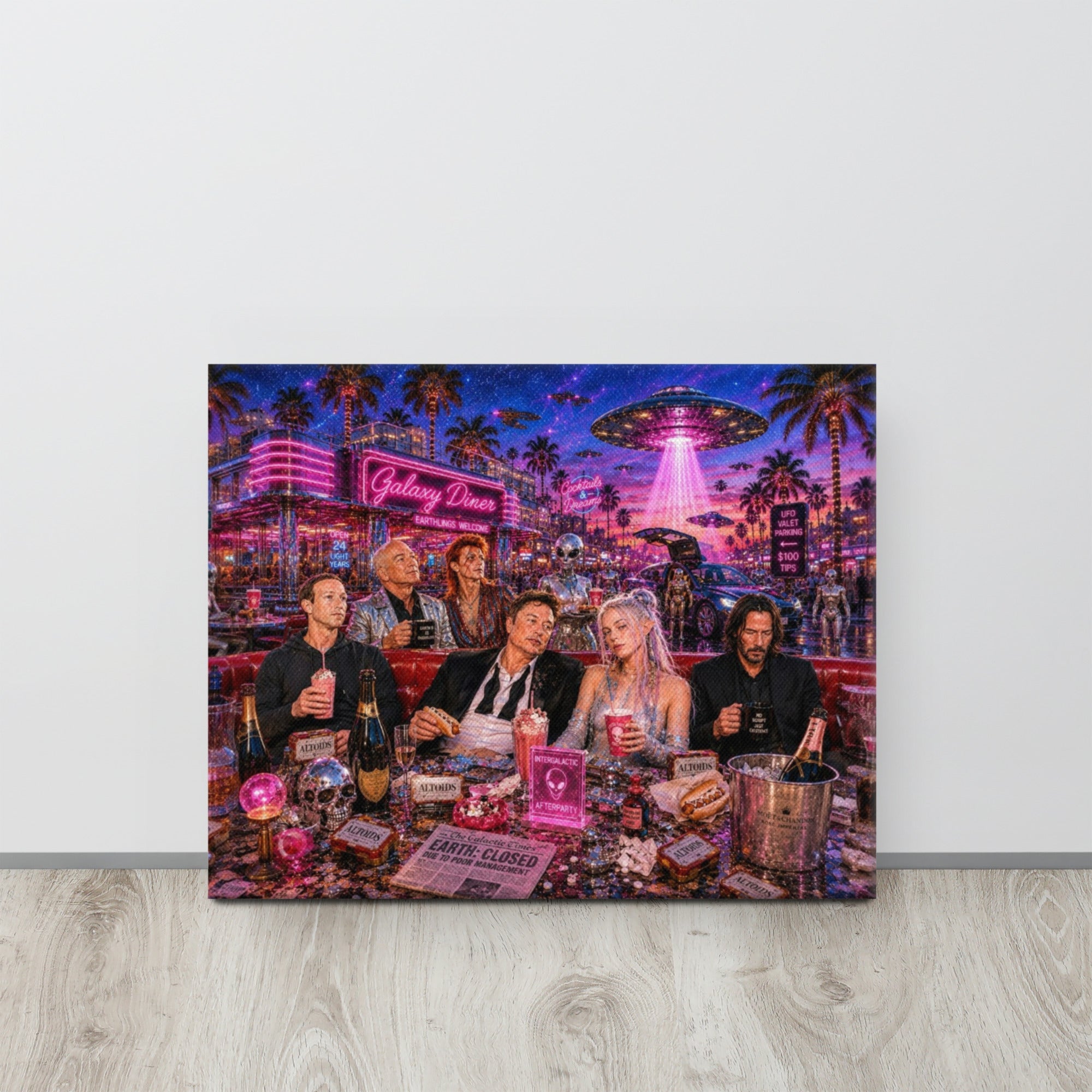 00. Elon Musk’s Alien Dinner - AETHERION GALLERY