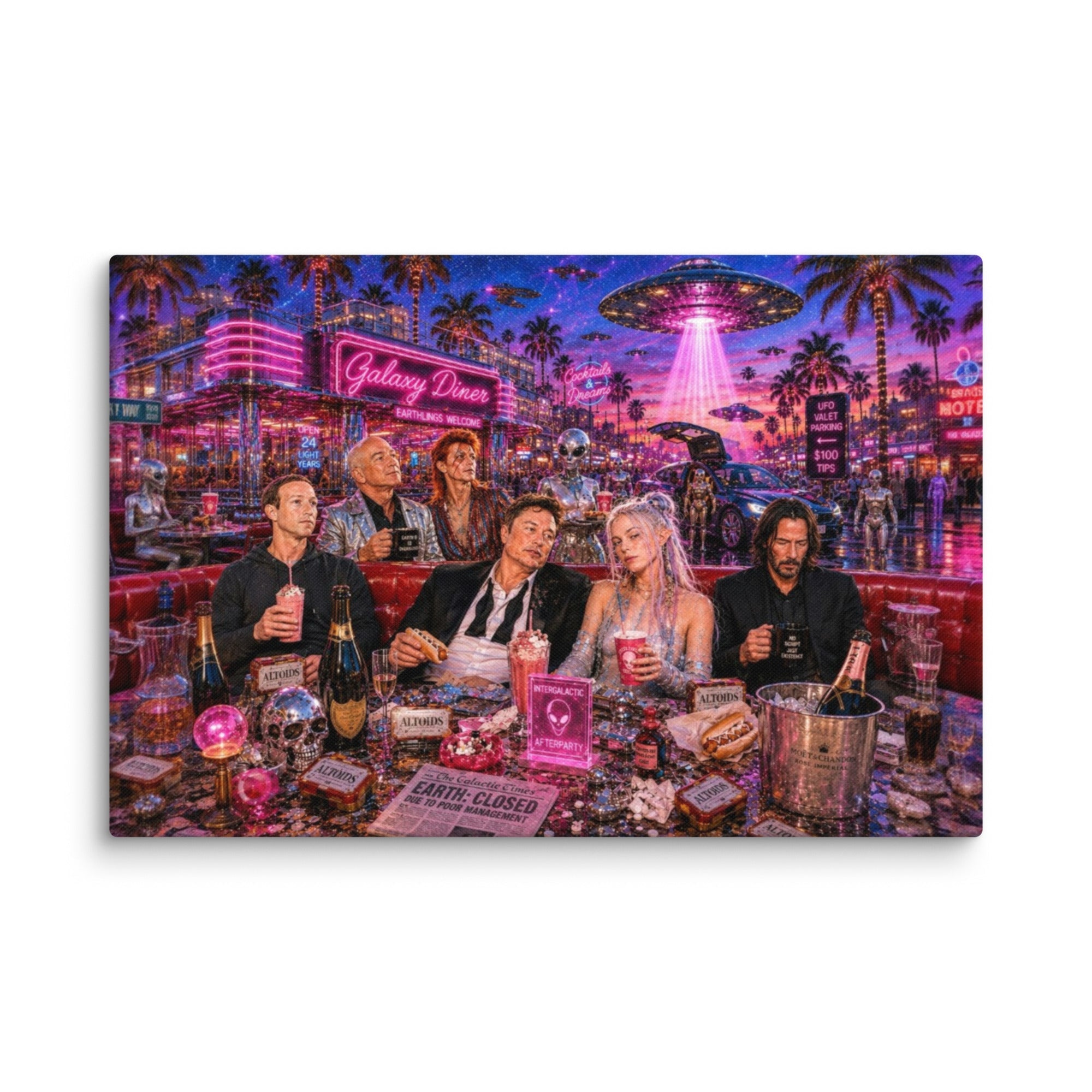 00. Elon Musk’s Alien Dinner - AETHERION GALLERY