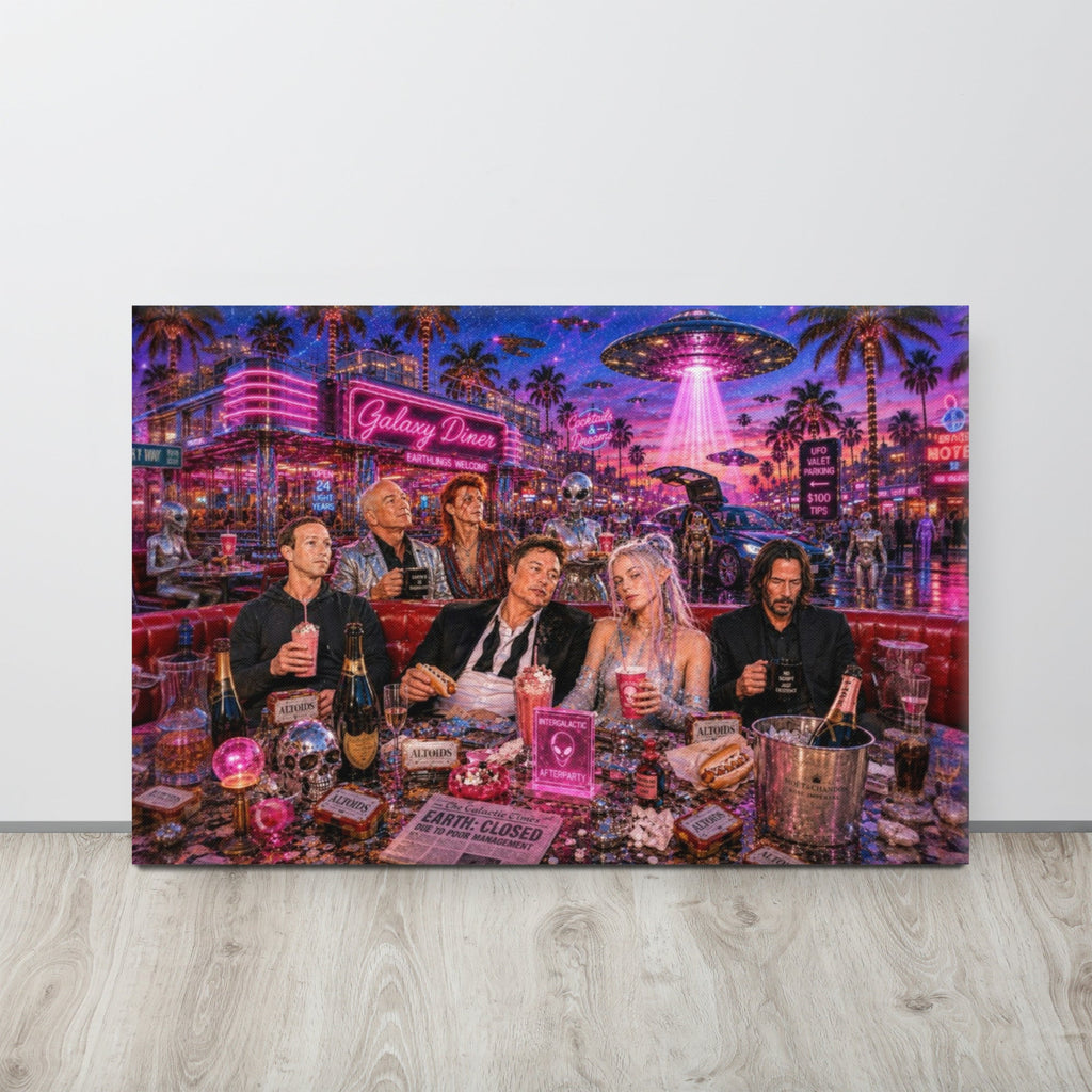 00. Elon Musk’s Alien Dinner - AETHERION GALLERY