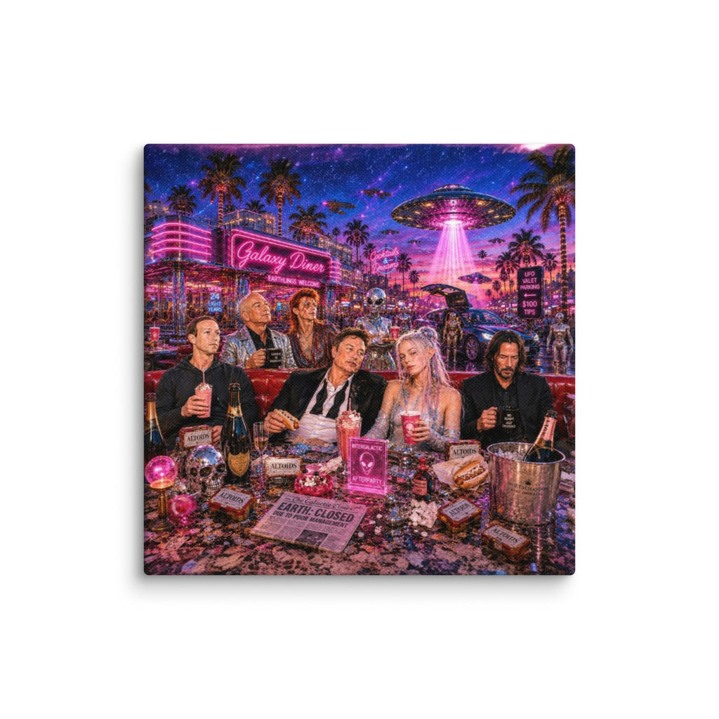00. Elon Musk’s Alien Dinner - AETHERION GALLERY
