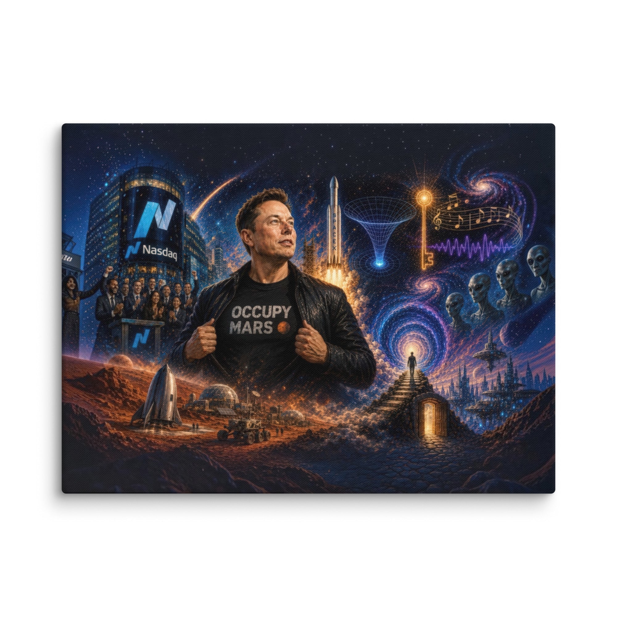 A Trillionaire’s Frontier: The Elon Musk Era - AETHERION GALLERY