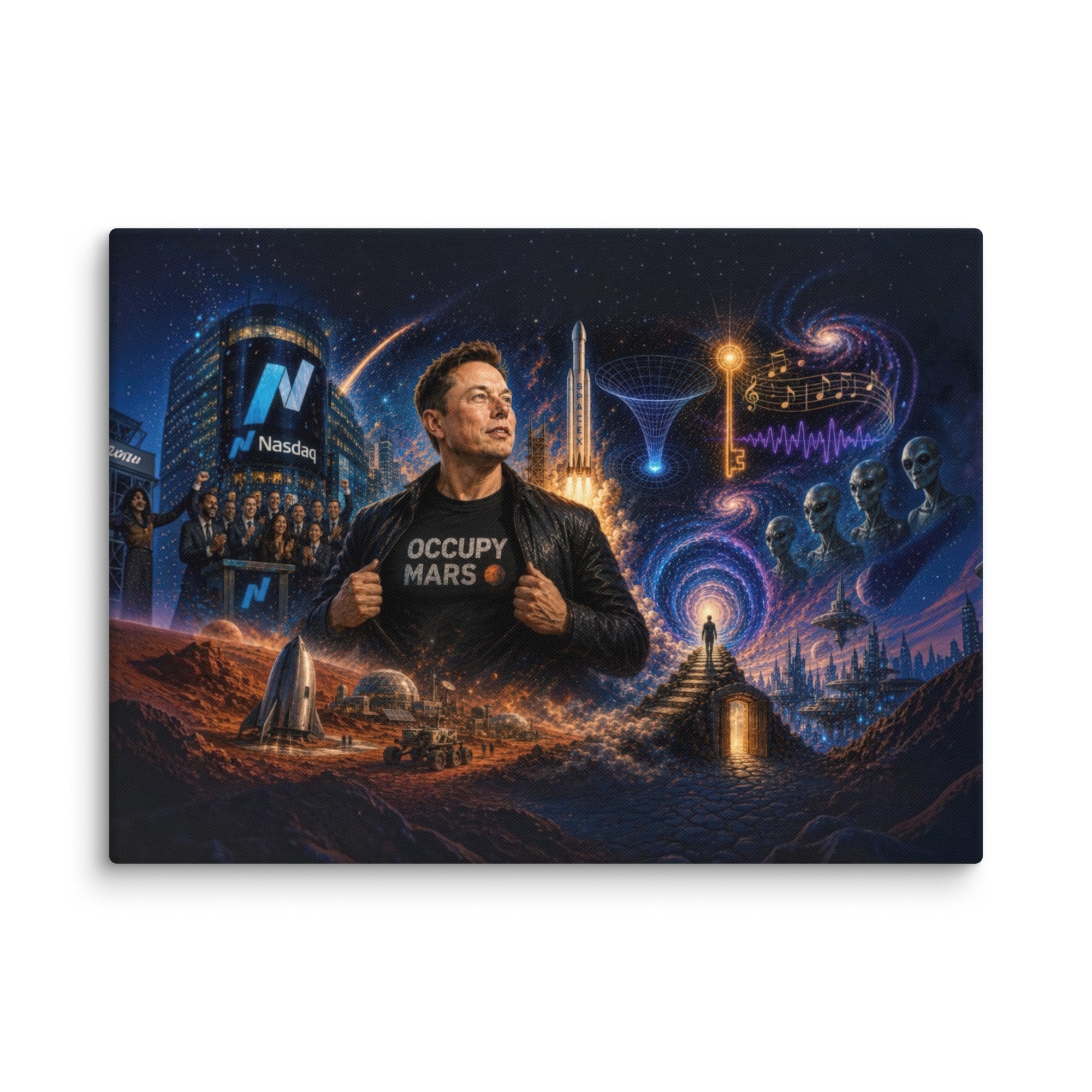 A Trillionaire’s Frontier: The Elon Musk Era - AETHERION GALLERY