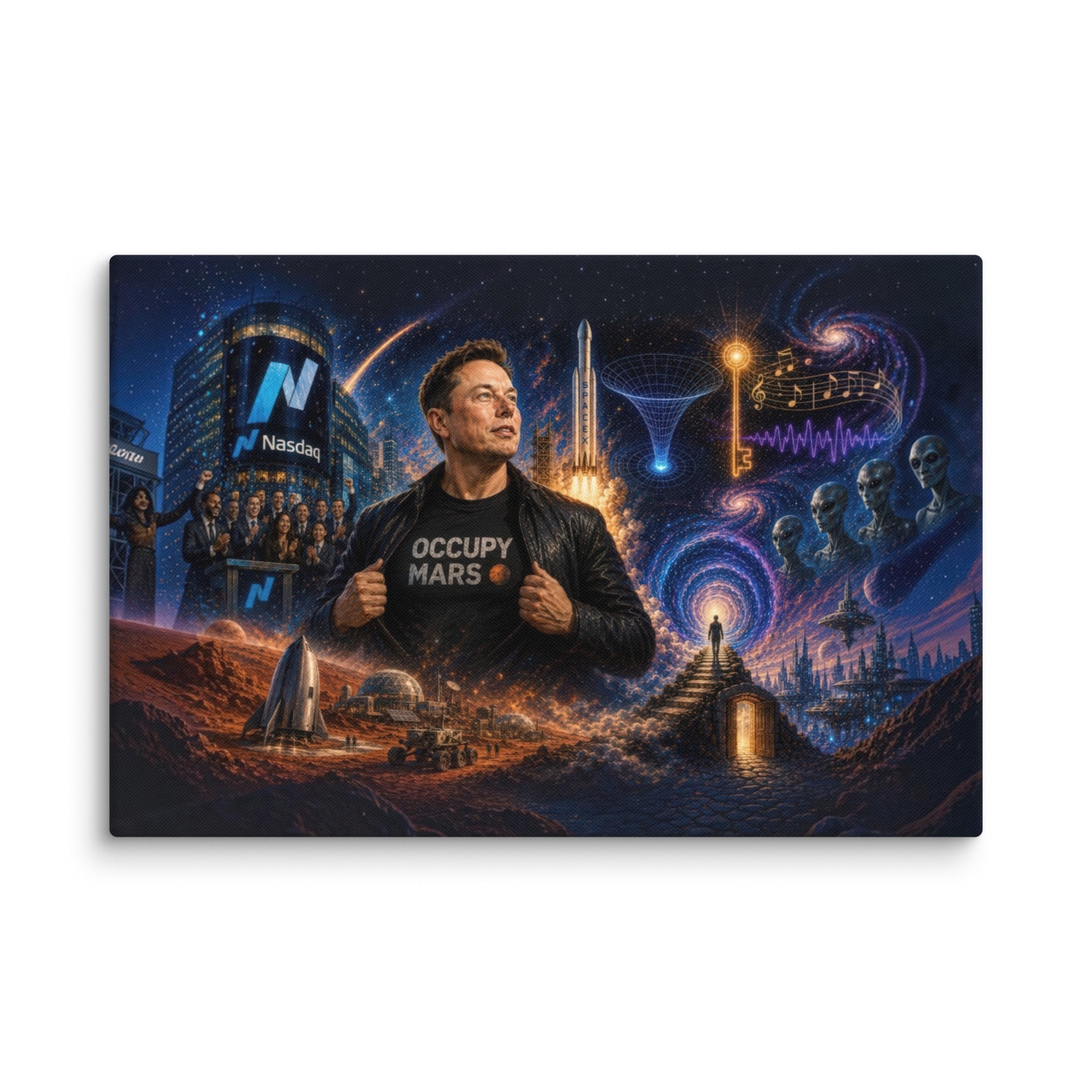 A Trillionaire’s Frontier: The Elon Musk Era - AETHERION GALLERY