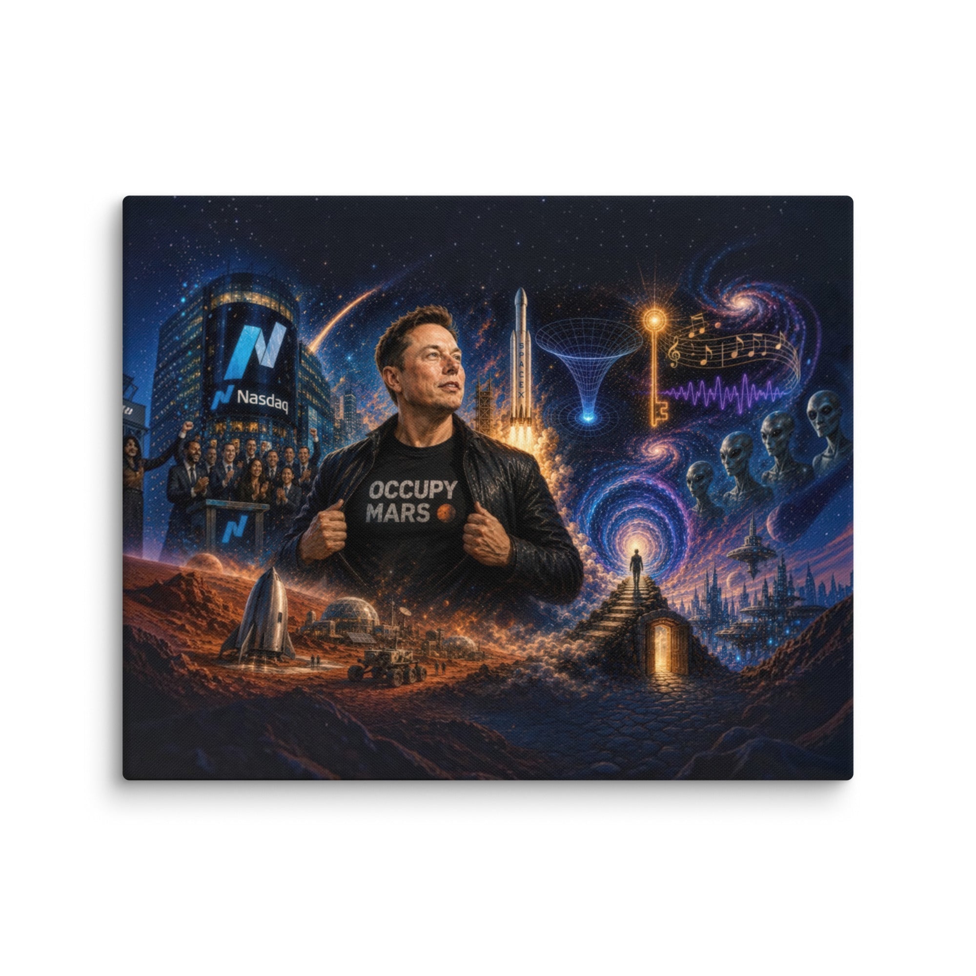 A Trillionaire’s Frontier: The Elon Musk Era - AETHERION GALLERY