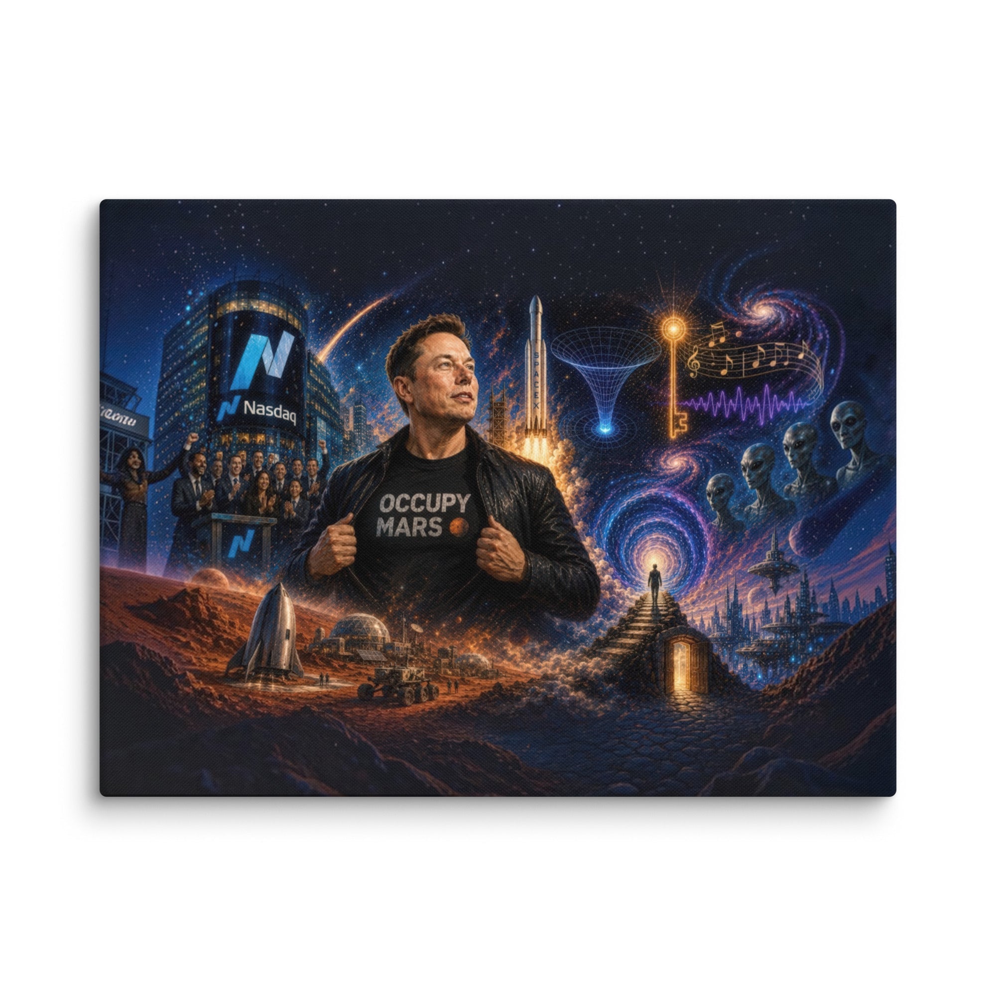 A Trillionaire’s Frontier: The Elon Musk Era - AETHERION GALLERY