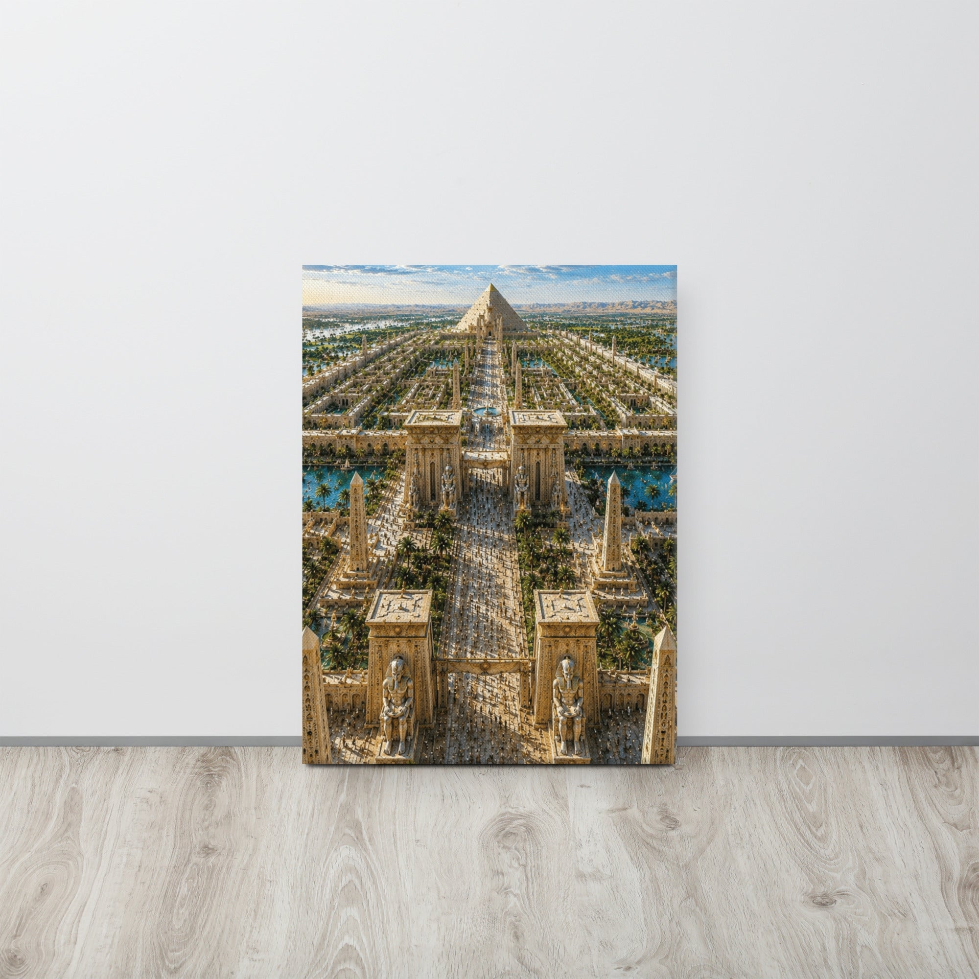 A0. Lost Labyrinth of Egypt: Art Inspired by Earth's last Advanced Civilization - AETHERION GALLERY