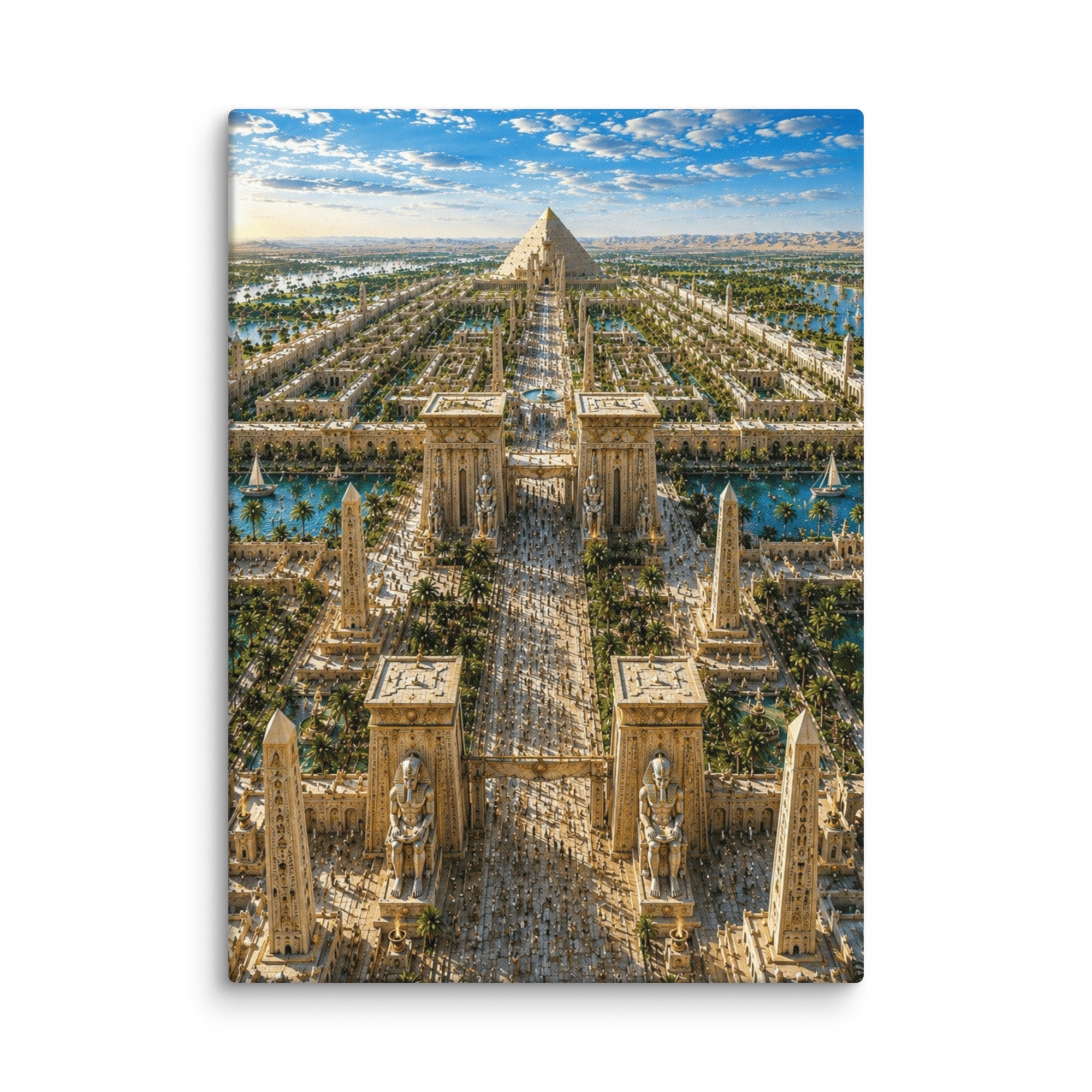 A0. Lost Labyrinth of Egypt: Art Inspired by Earth's last Advanced Civilization - AETHERION GALLERY