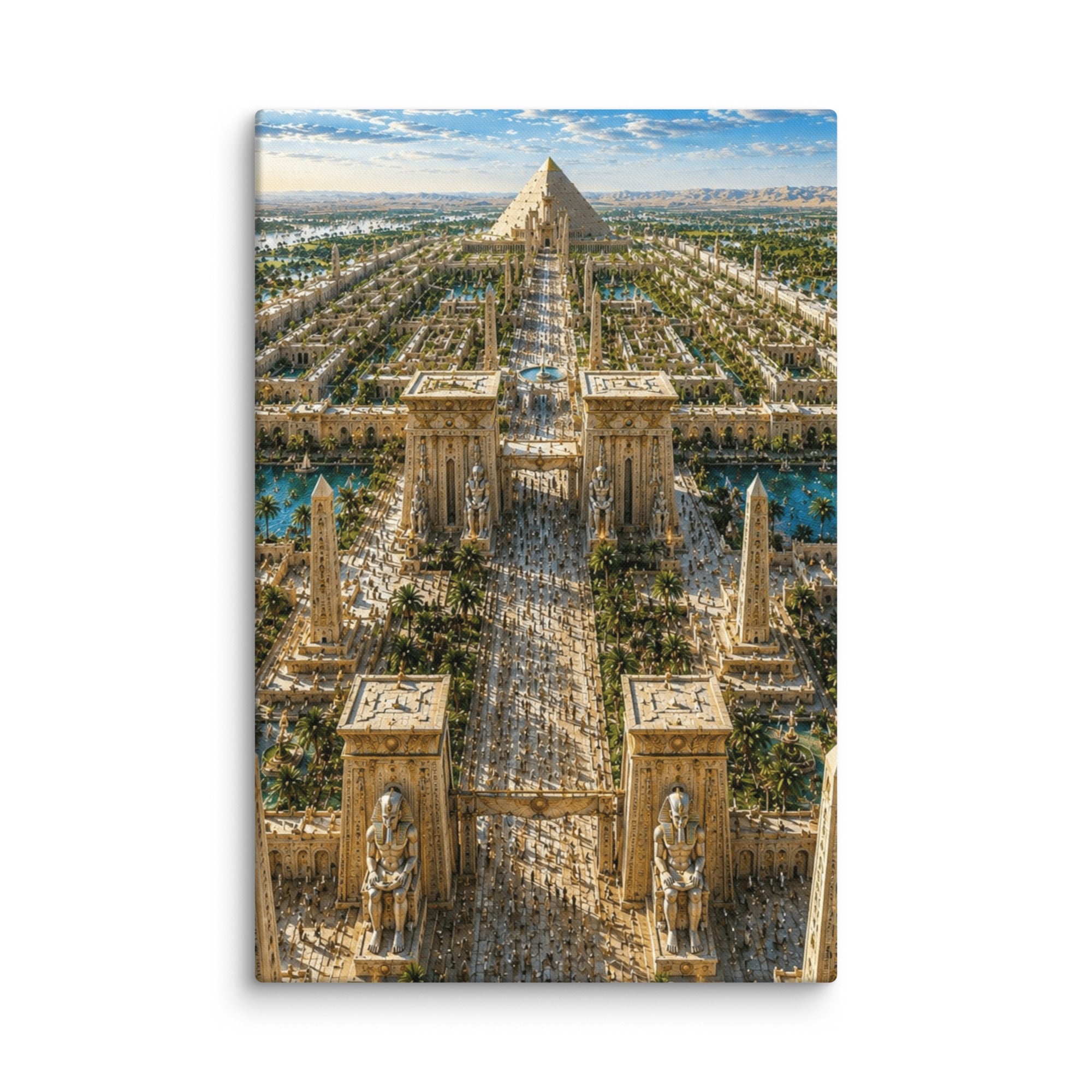 A0. Lost Labyrinth of Egypt: Art Inspired by Earth's last Advanced Civilization - AETHERION GALLERY