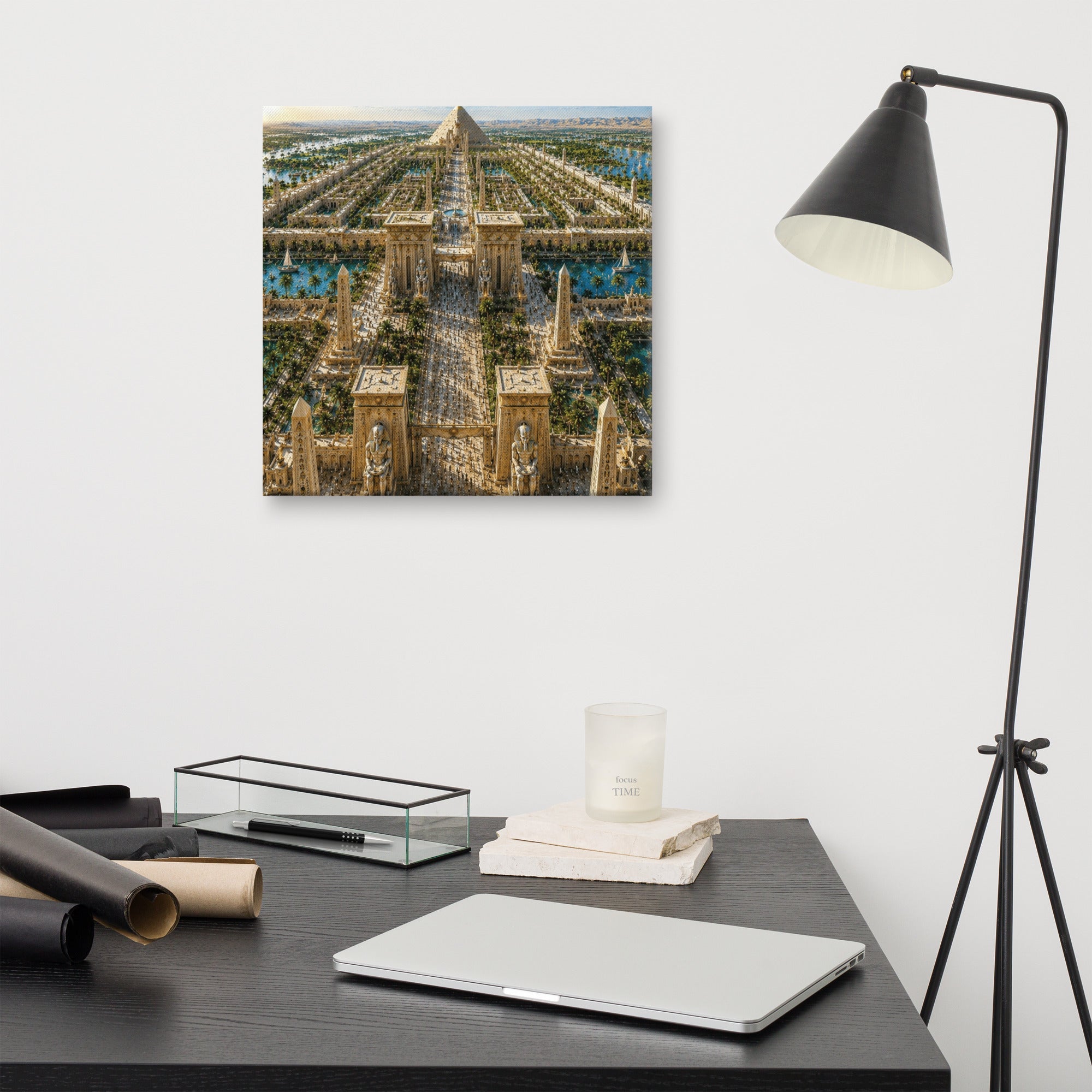 A0. Lost Labyrinth of Egypt: Art Inspired by Earth's last Advanced Civilization - AETHERION GALLERY