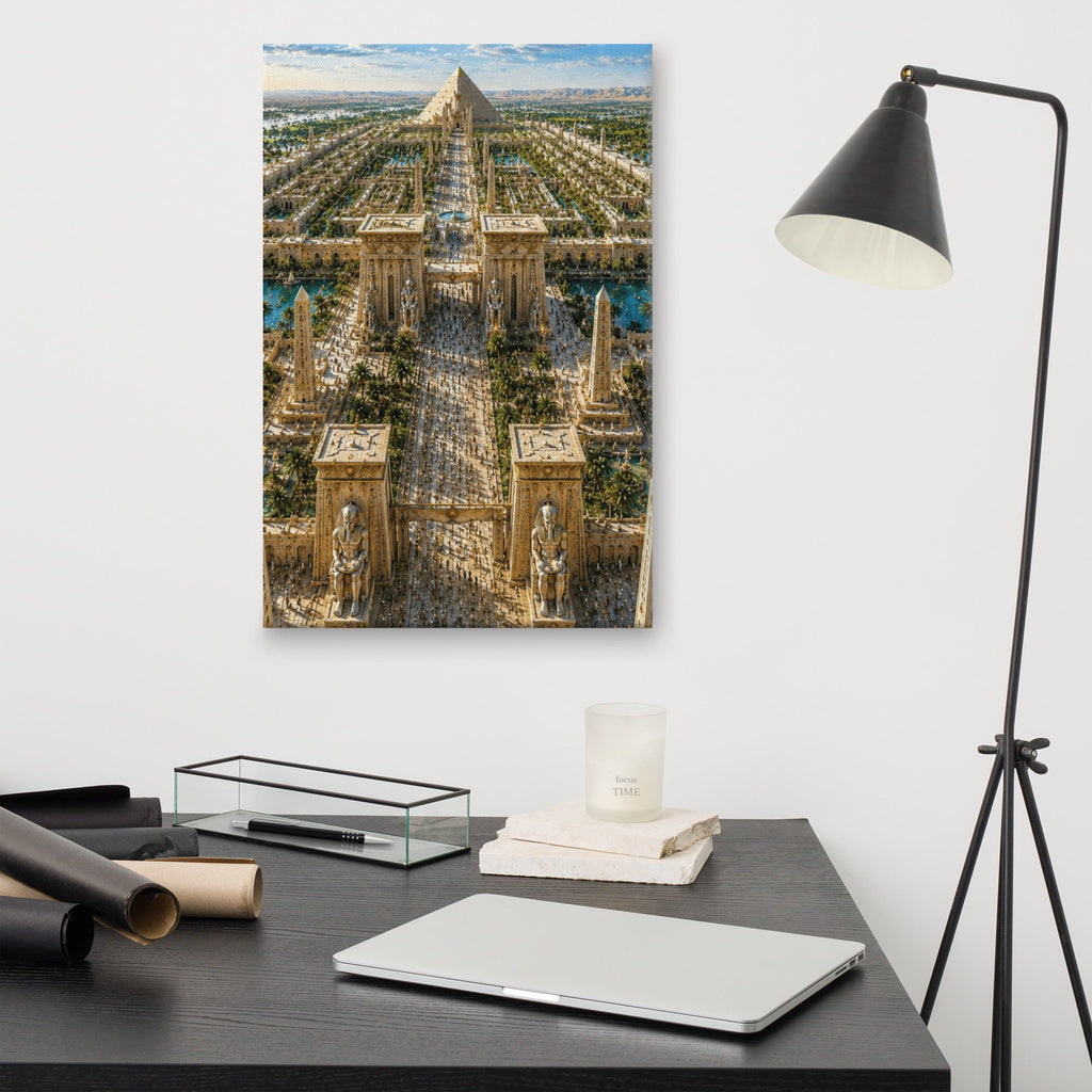 A0. Lost Labyrinth of Egypt: Art Inspired by Earth's last Advanced Civilization - AETHERION GALLERY