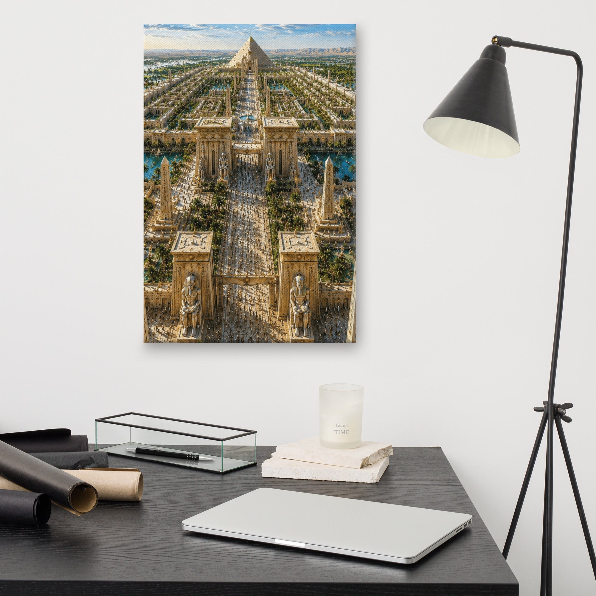 A0. Lost Labyrinth of Egypt: Art Inspired by Earth's last Advanced Civilization - AETHERION GALLERY