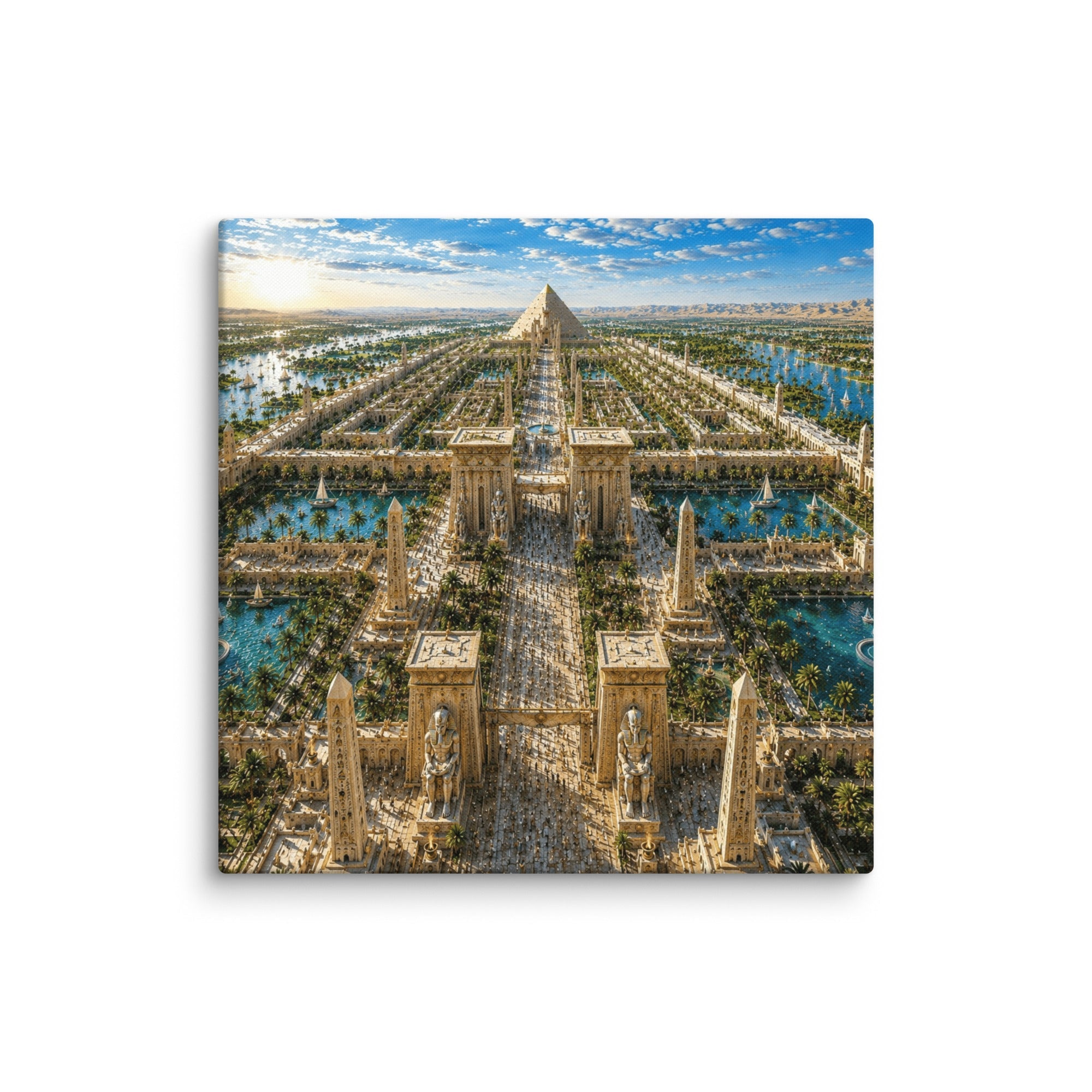A0. Lost Labyrinth of Egypt: Art Inspired by Earth's last Advanced Civilization - AETHERION GALLERY