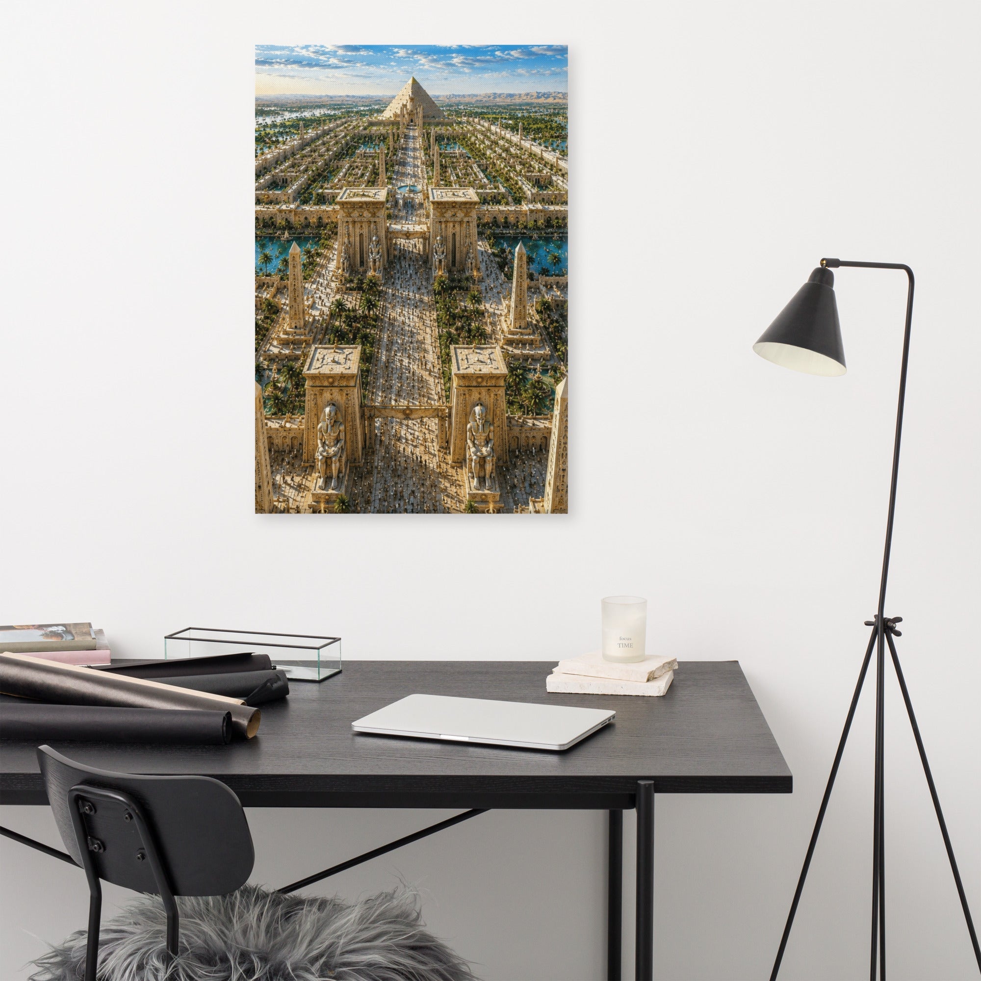A0. Lost Labyrinth of Egypt: Art Inspired by Earth's last Advanced Civilization - AETHERION GALLERY