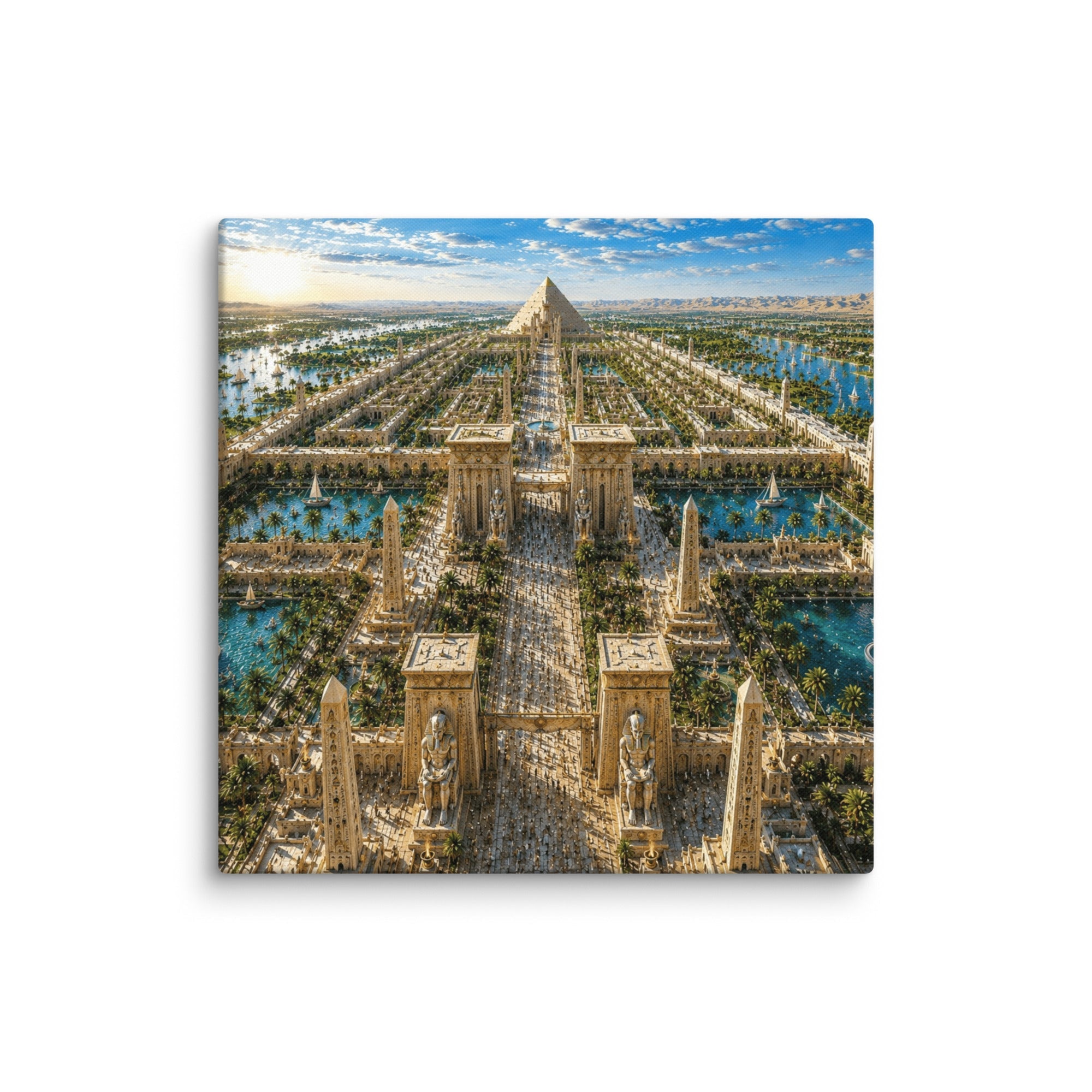 A0. Lost Labyrinth of Egypt: Art Inspired by Earth's last Advanced Civilization - AETHERION GALLERY