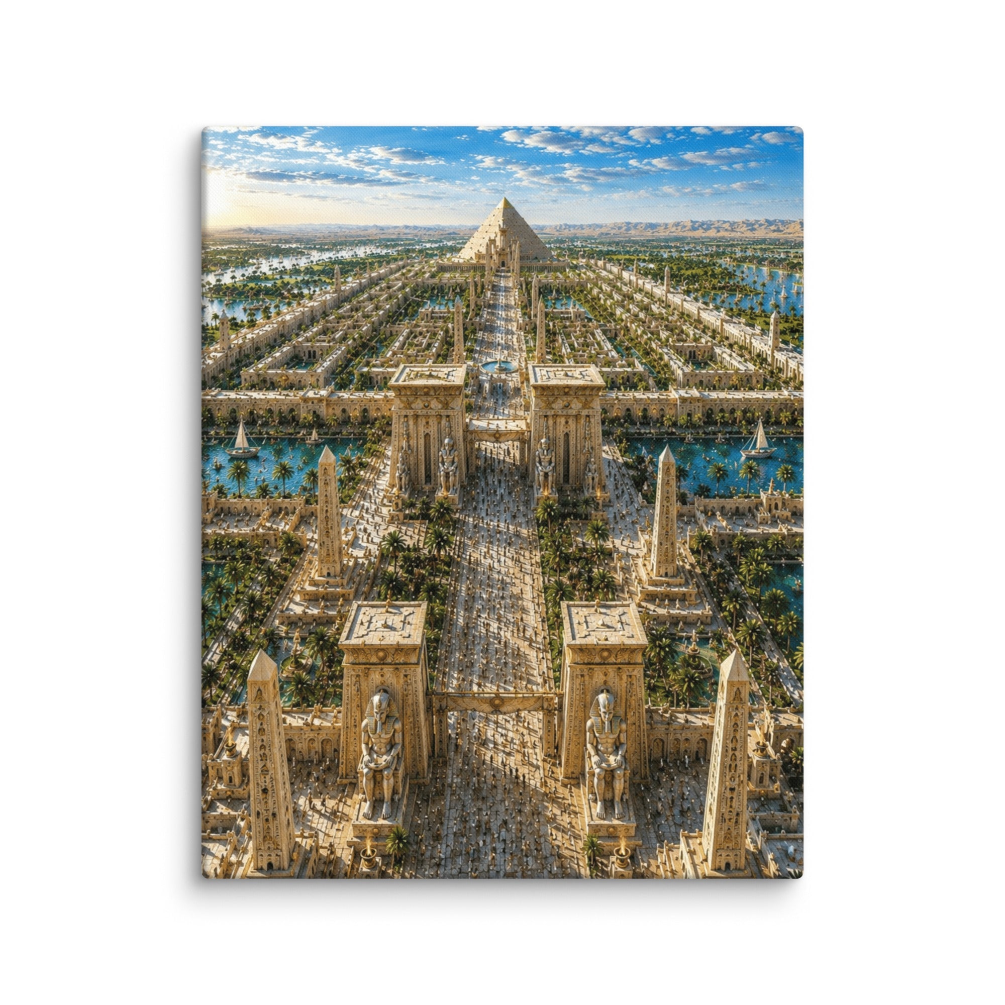 A0. Lost Labyrinth of Egypt: Art Inspired by Earth's last Advanced Civilization - AETHERION GALLERY