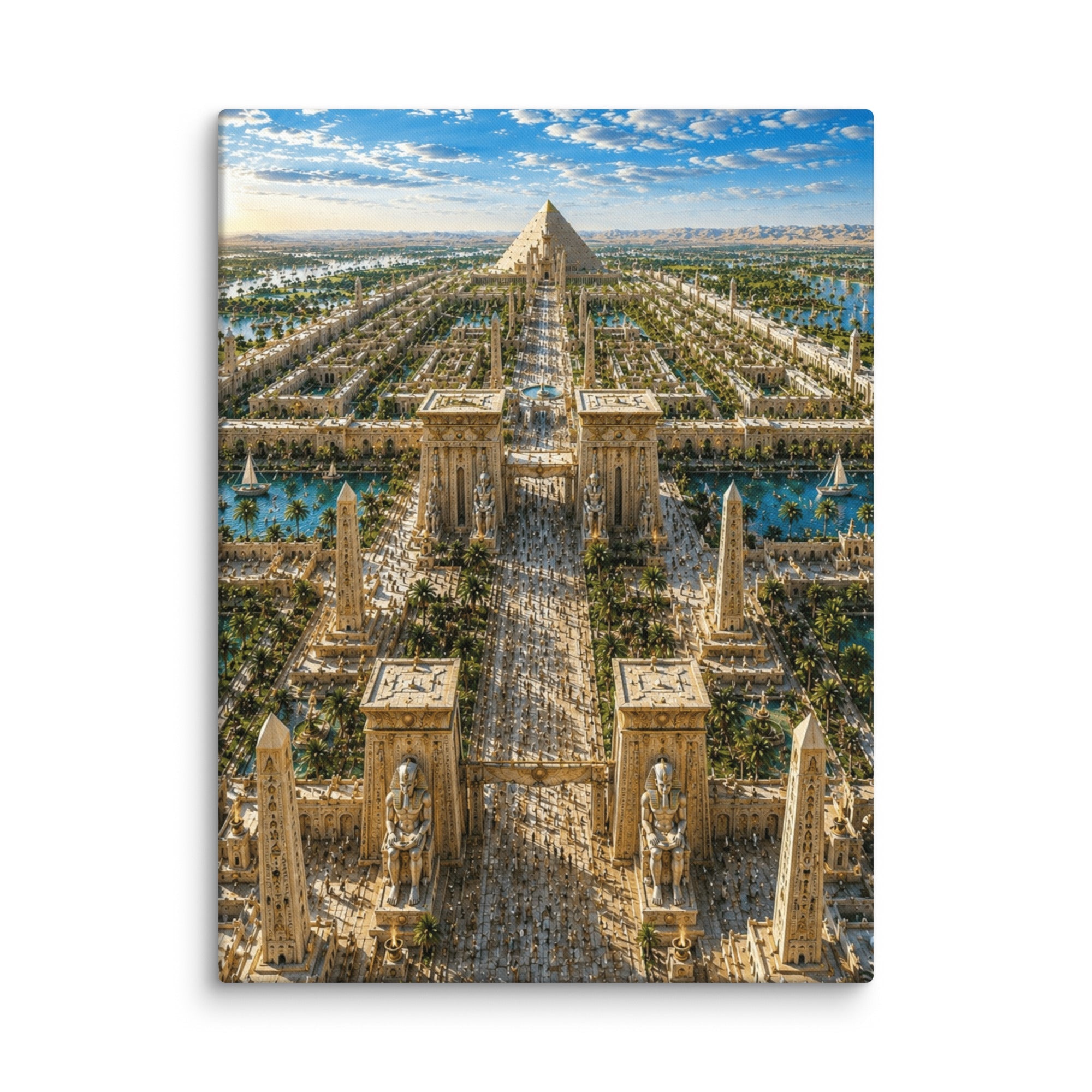 A0. Lost Labyrinth of Egypt: Art Inspired by Earth's last Advanced Civilization - AETHERION GALLERY