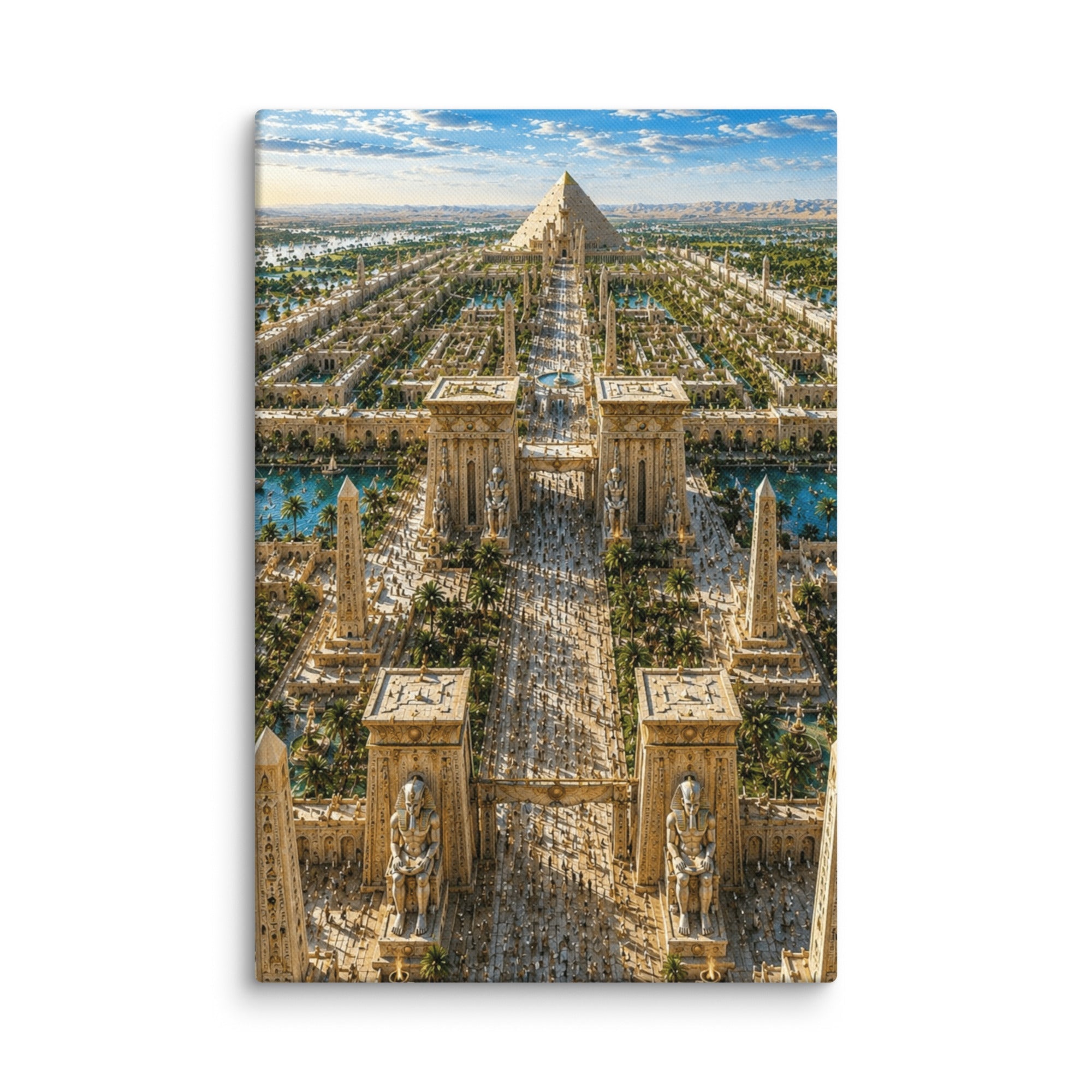 A0. Lost Labyrinth of Egypt: Art Inspired by Earth's last Advanced Civilization - AETHERION GALLERY