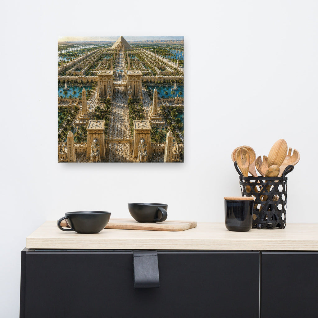 A0. Lost Labyrinth of Egypt: Art Inspired by Earth's last Advanced Civilization - AETHERION GALLERY