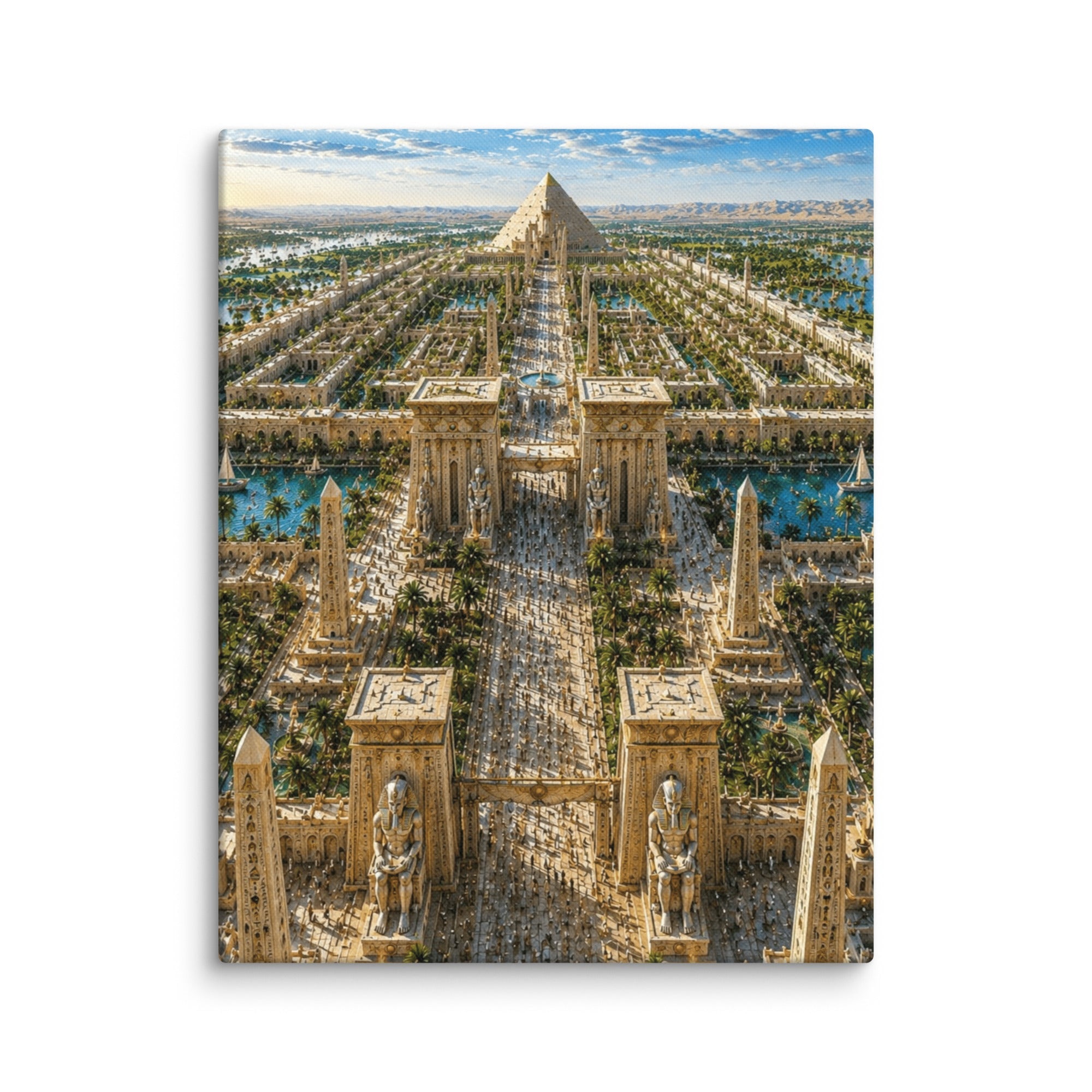 A0. Lost Labyrinth of Egypt: Art Inspired by Earth's last Advanced Civilization - AETHERION GALLERY