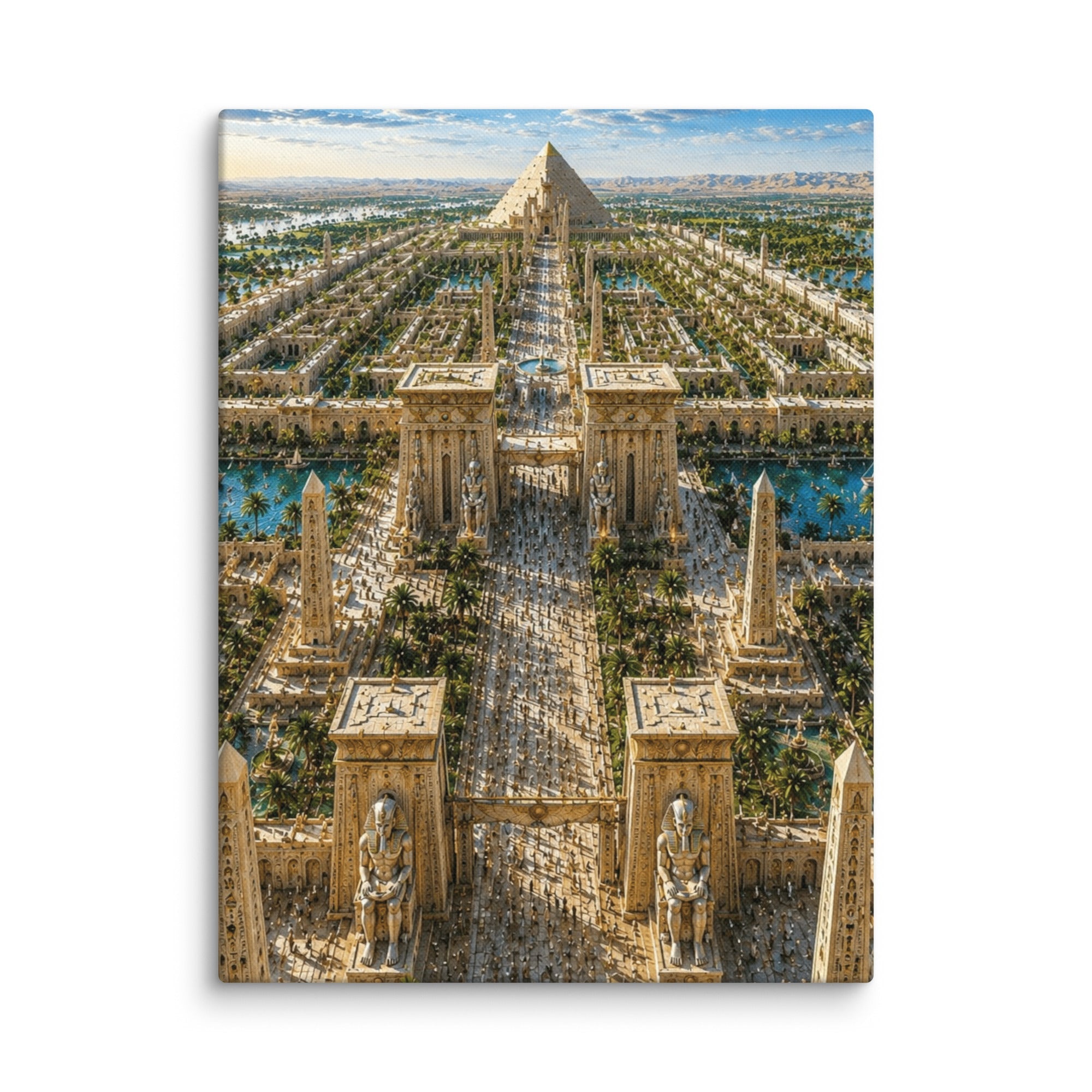 A0. Lost Labyrinth of Egypt: Art Inspired by Earth's last Advanced Civilization - AETHERION GALLERY
