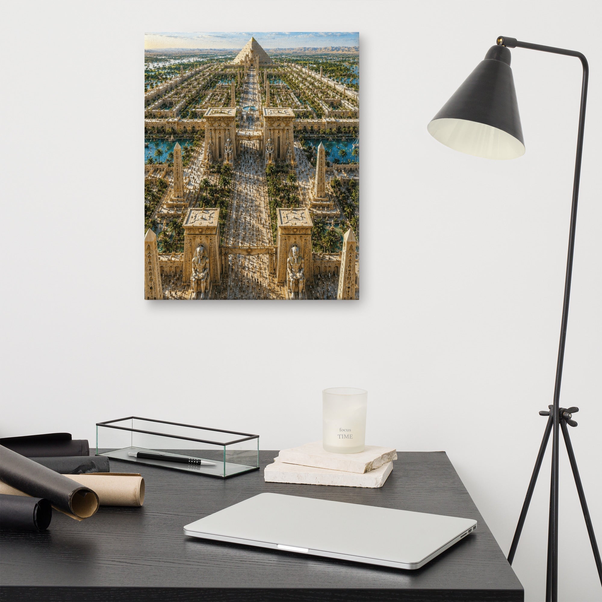 A0. Lost Labyrinth of Egypt: Art Inspired by Earth's last Advanced Civilization - AETHERION GALLERY