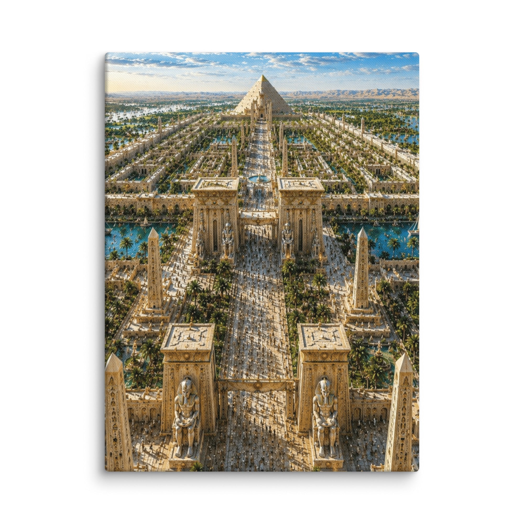 A0. Lost Labyrinth of Egypt: Art Inspired by Earth's last Advanced Civilization - AETHERION GALLERY