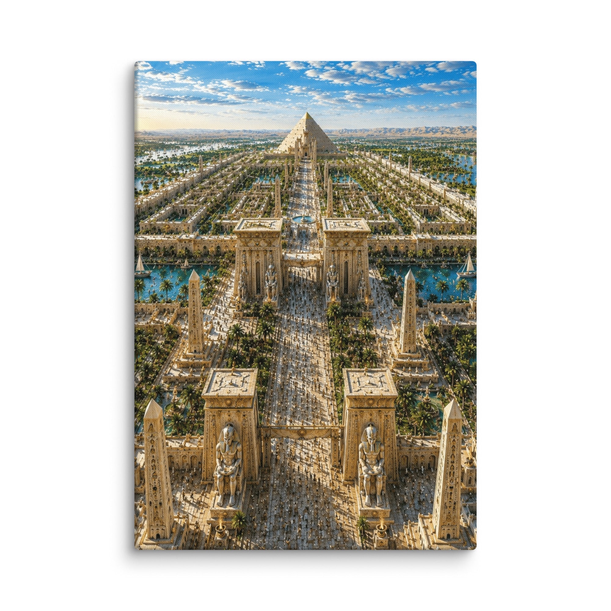 A0. Lost Labyrinth of Egypt: Art Inspired by Earth's last Advanced Civilization - AETHERION GALLERY