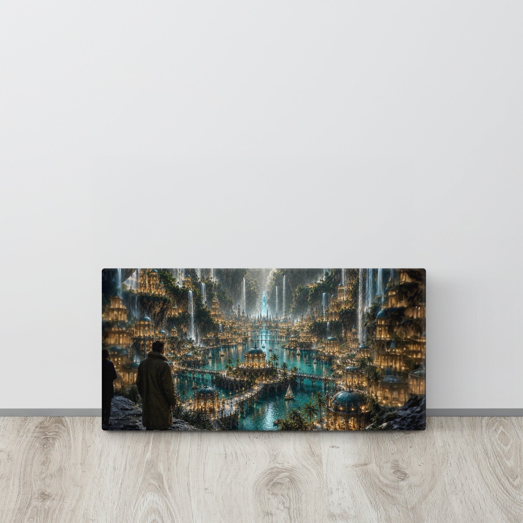 Beneath Antarctica Canvas Print - AETHERION GALLERY