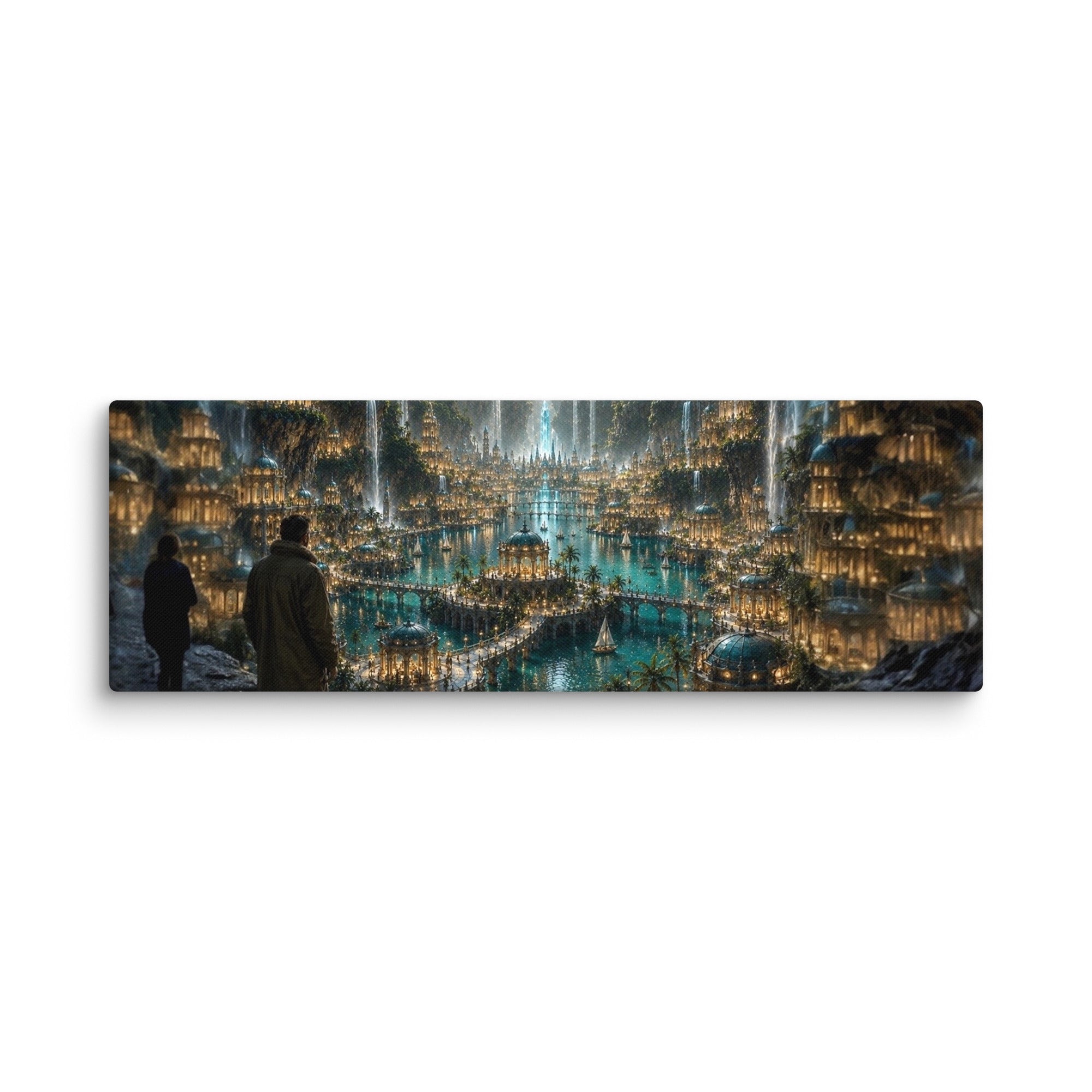 Beneath Antarctica Canvas Print - AETHERION GALLERY