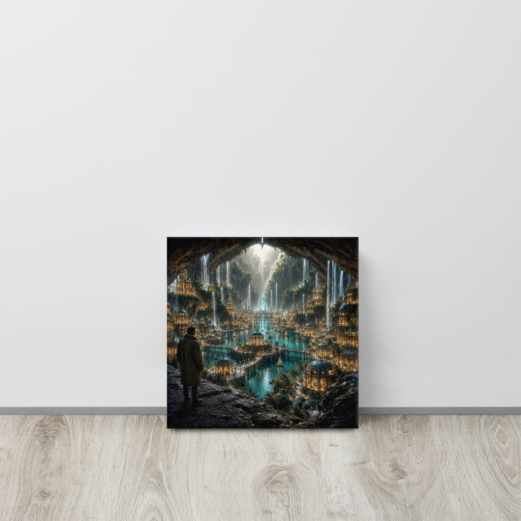 Beneath Antarctica Canvas Print - AETHERION GALLERY