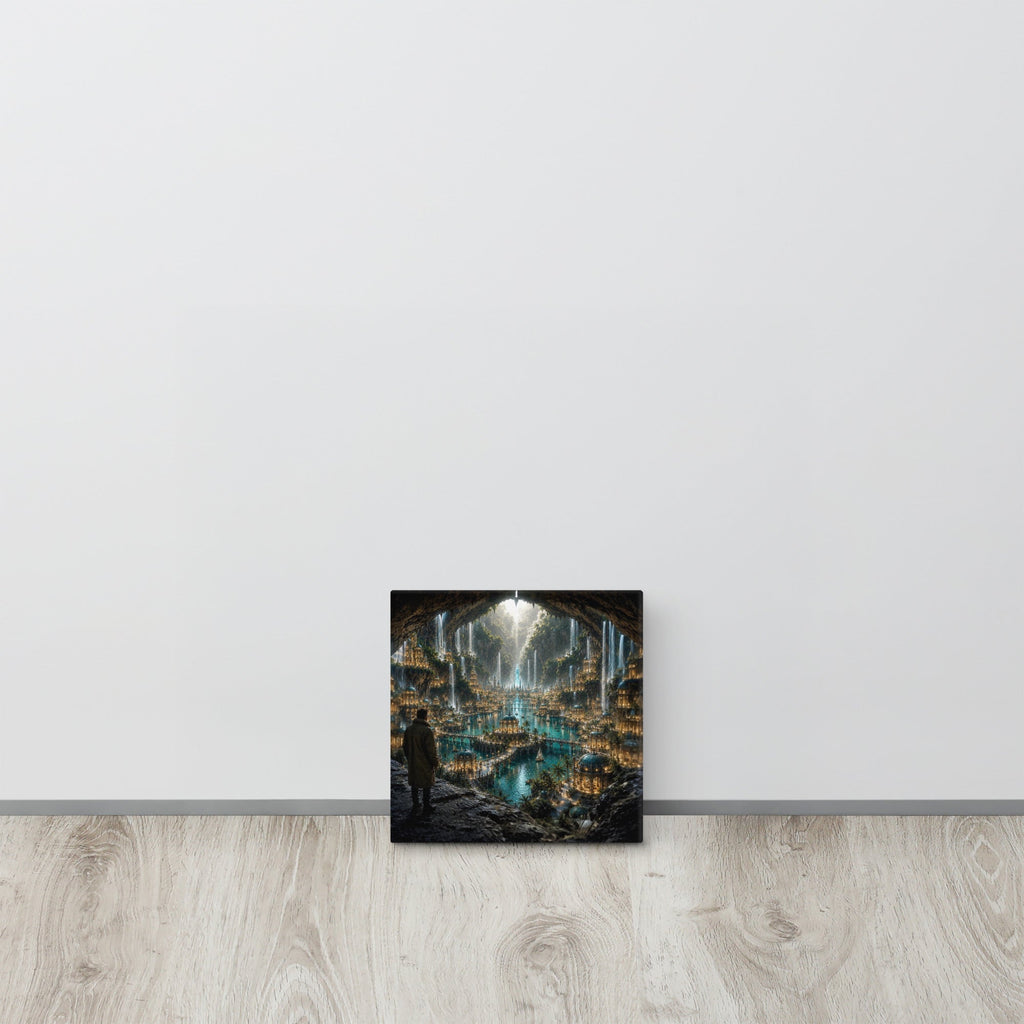 Beneath Antarctica Canvas Print - AETHERION GALLERY