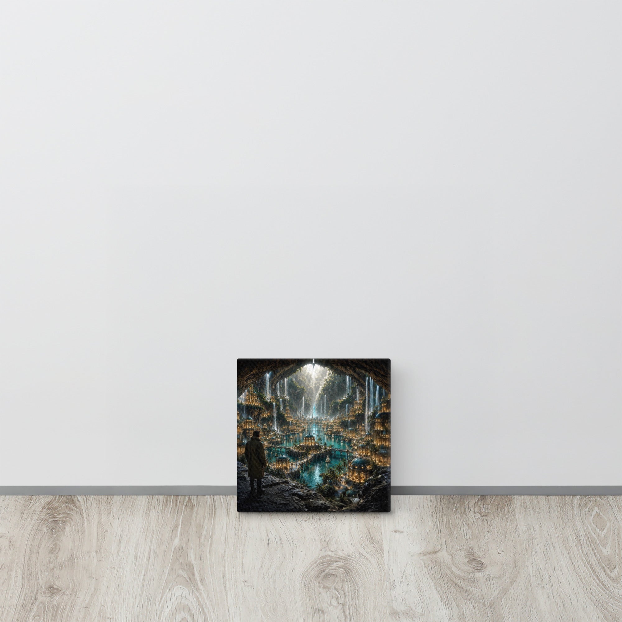 Beneath Antarctica Canvas Print - AETHERION GALLERY