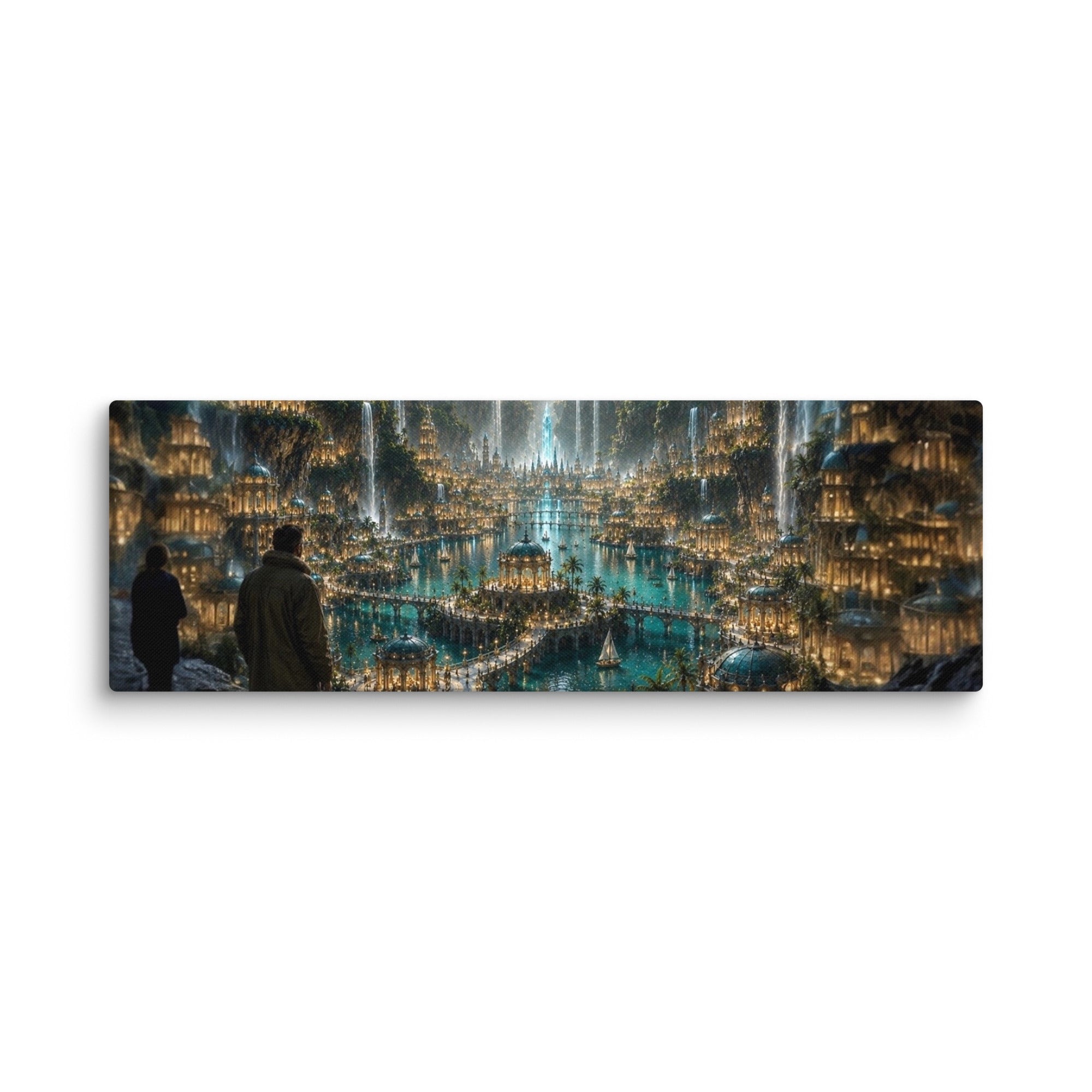 Beneath Antarctica Canvas Print - AETHERION GALLERY