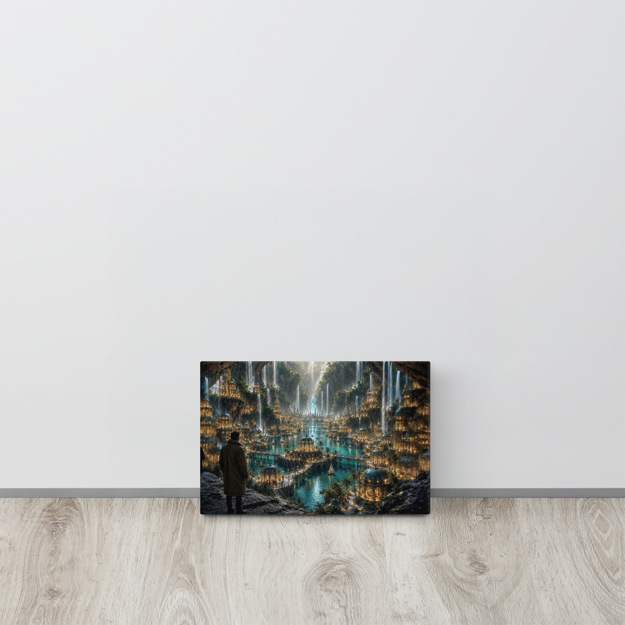 Beneath Antarctica Canvas Print - AETHERION GALLERY