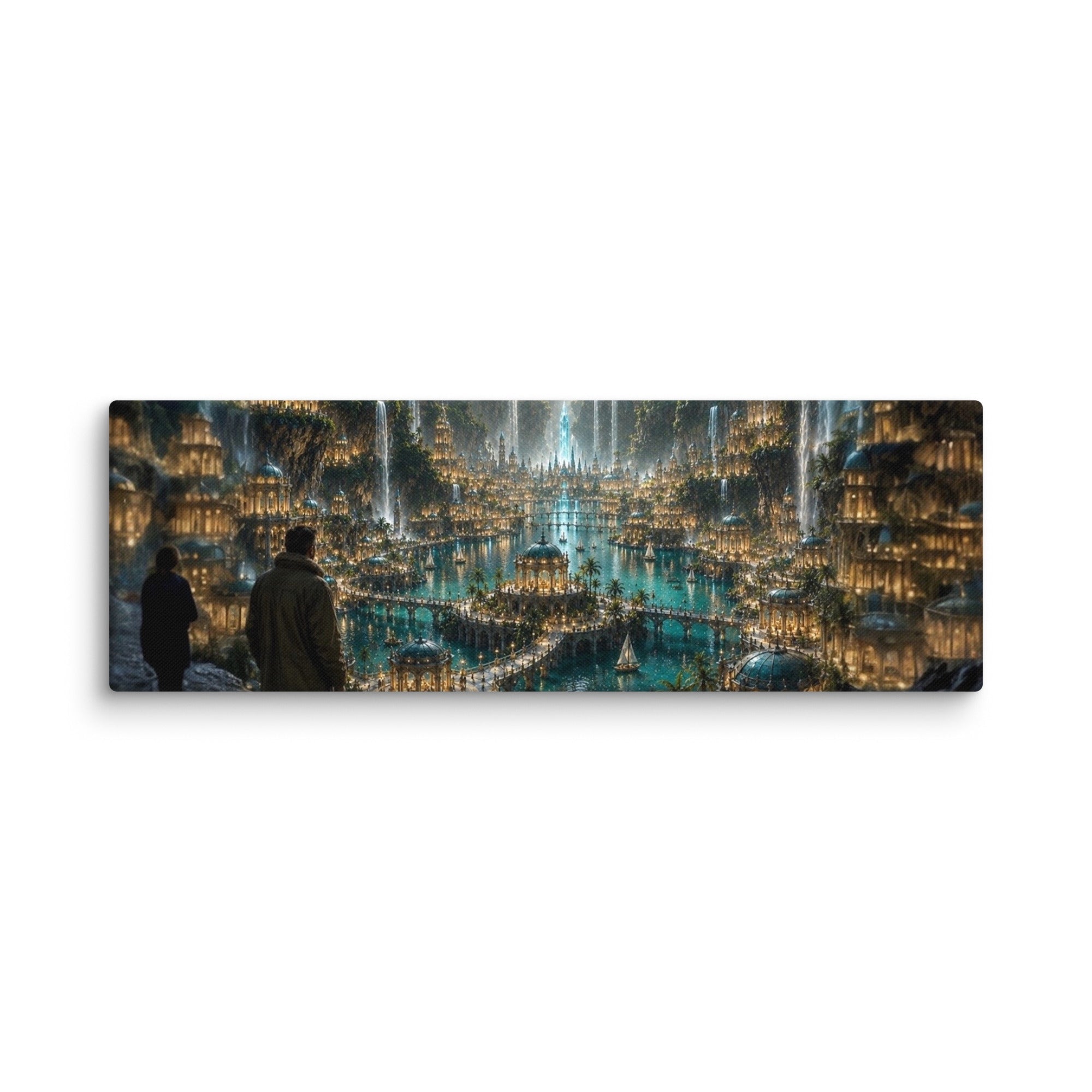 Beneath Antarctica Canvas Print - AETHERION GALLERY