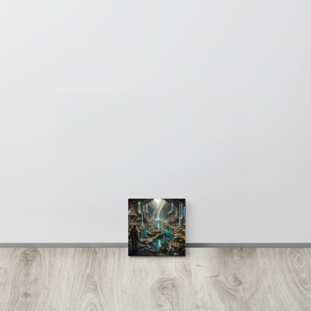 Beneath Antarctica Canvas Print - AETHERION GALLERY