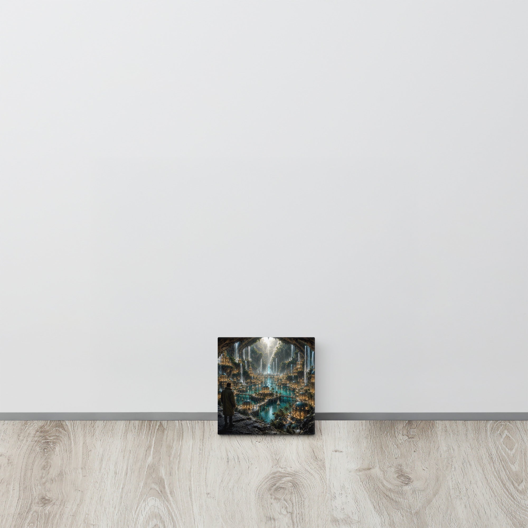 Beneath Antarctica Canvas Print - AETHERION GALLERY