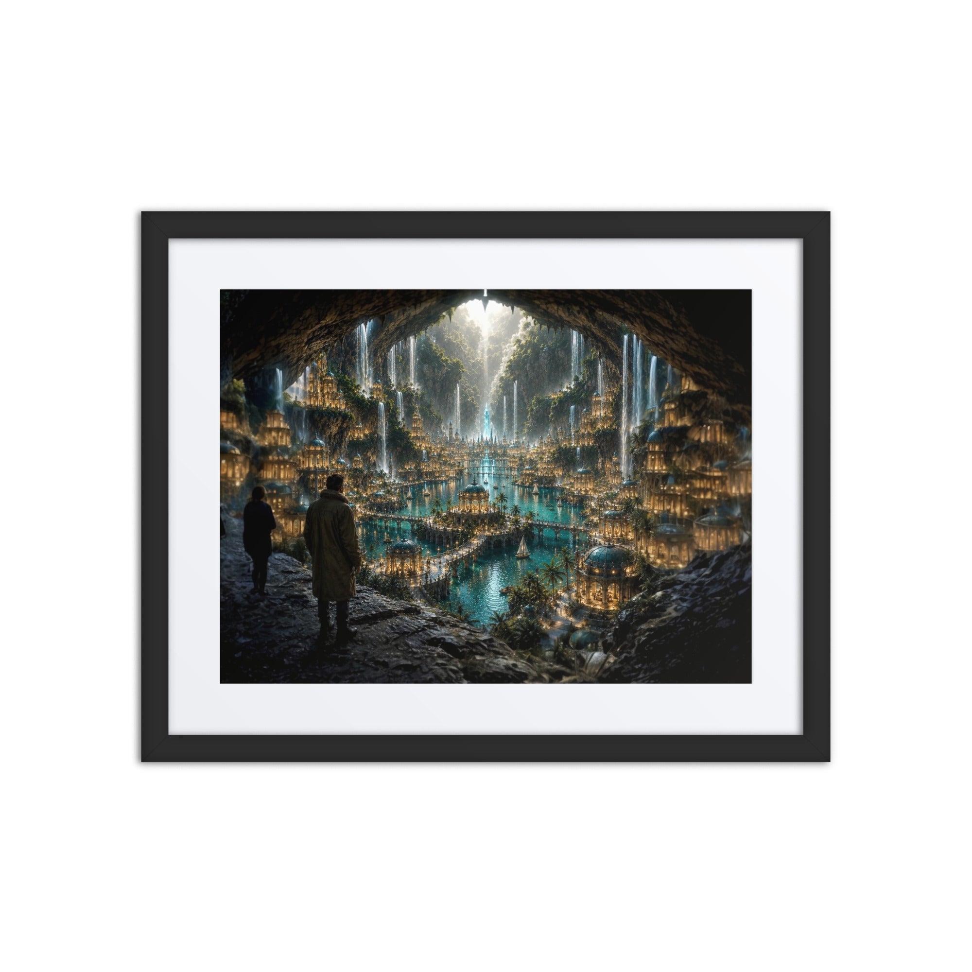 Beneath Antarctica Framed Photo - AETHERION GALLERY
