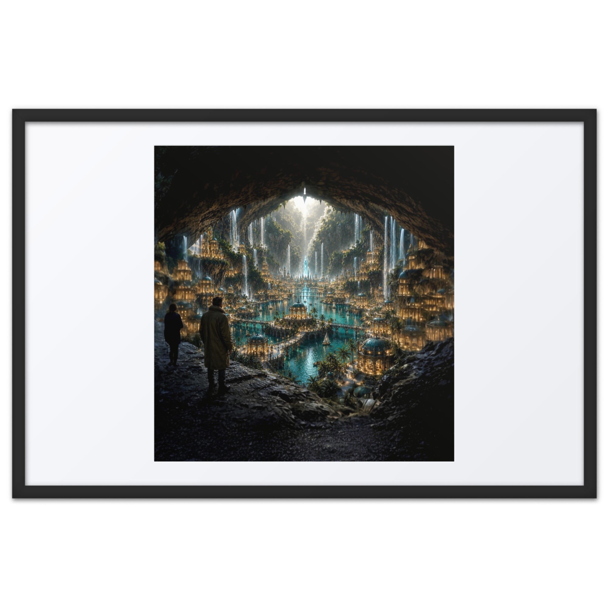 Beneath Antarctica Framed Photo - AETHERION GALLERY