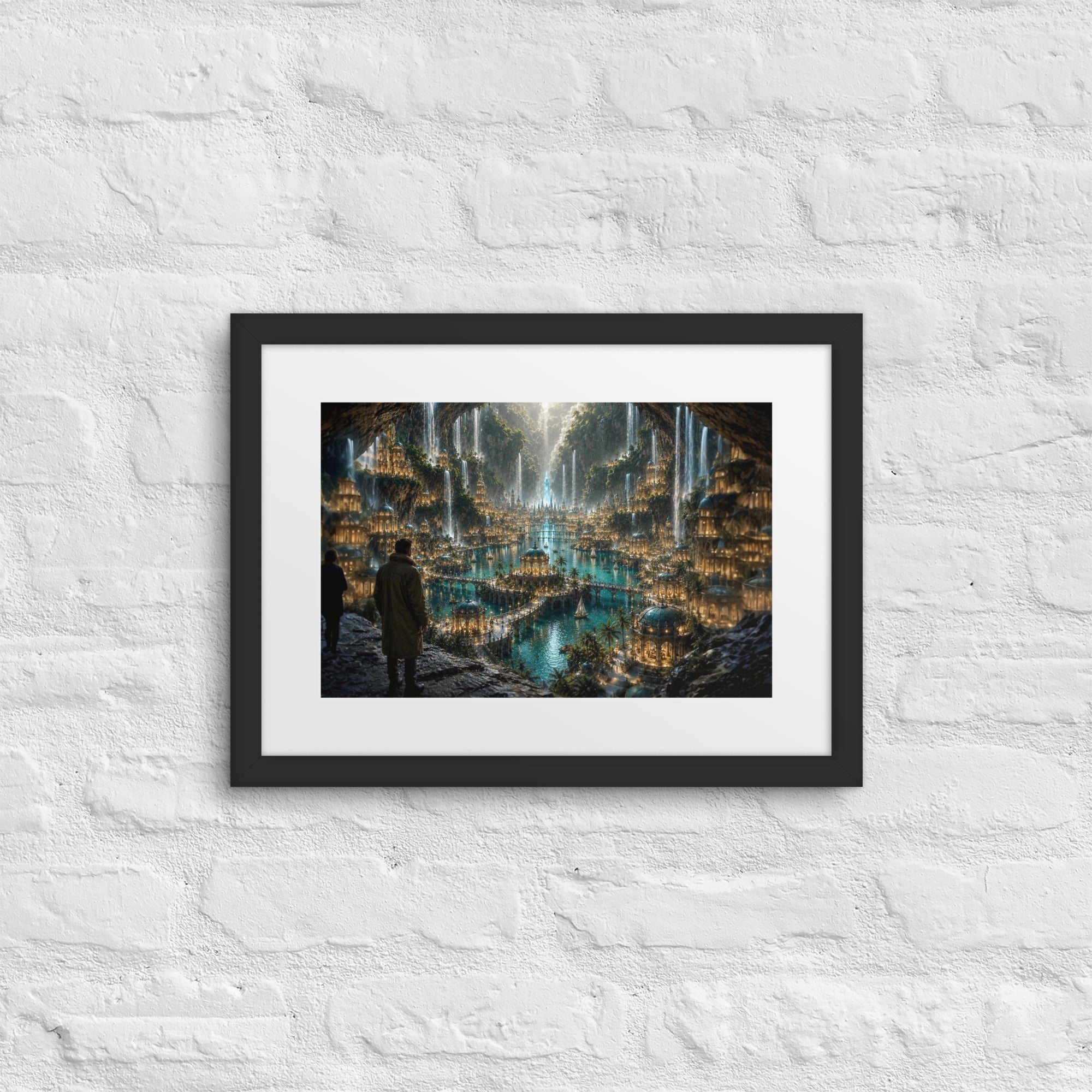 Beneath Antarctica Framed Photo - AETHERION GALLERY