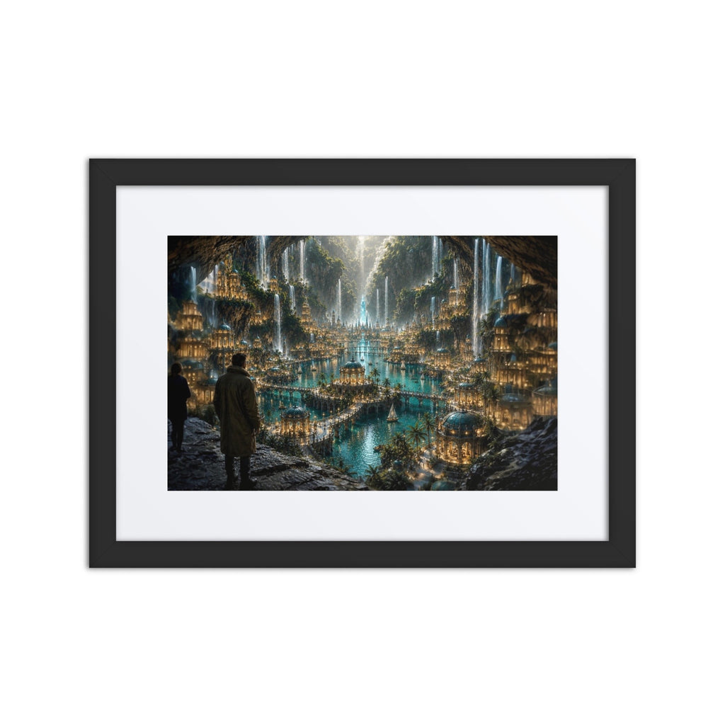 Beneath Antarctica Framed Photo - AETHERION GALLERY