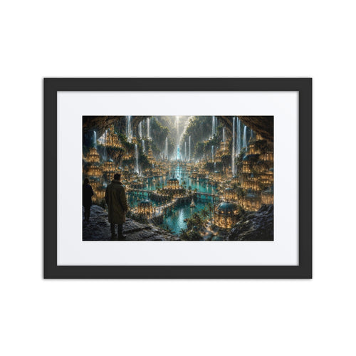 Beneath Antarctica Framed Photo - AETHERION GALLERY