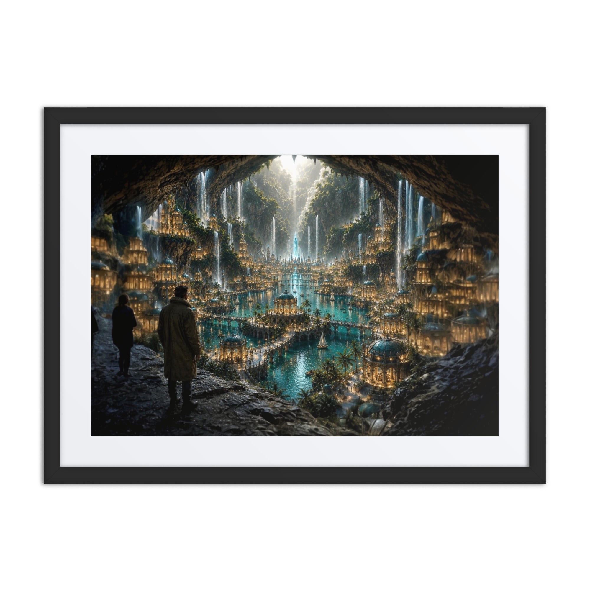 Beneath Antarctica Framed Photo - AETHERION GALLERY